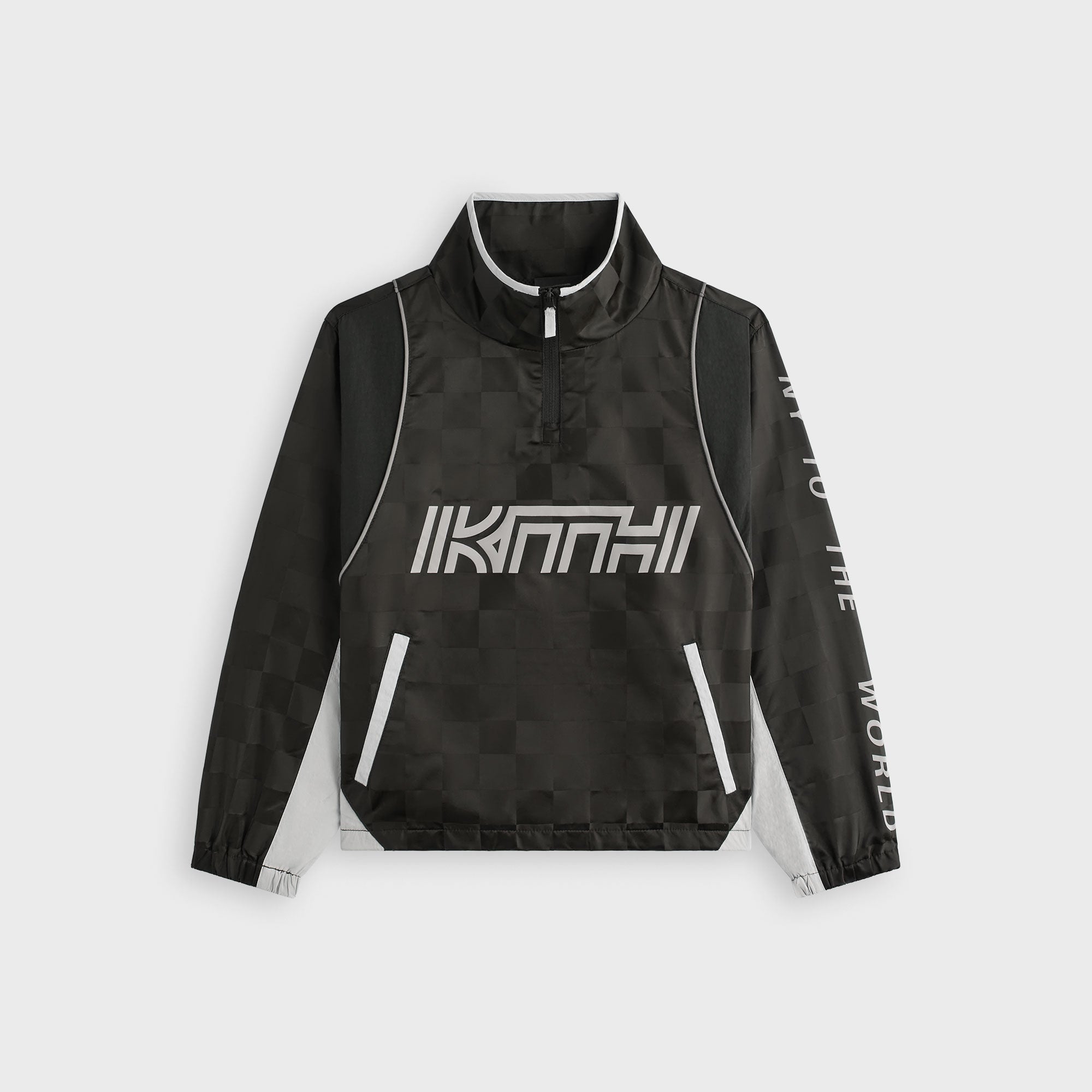Kith Kids Dayton Quarter Zip Jacket - Black – Kith UK