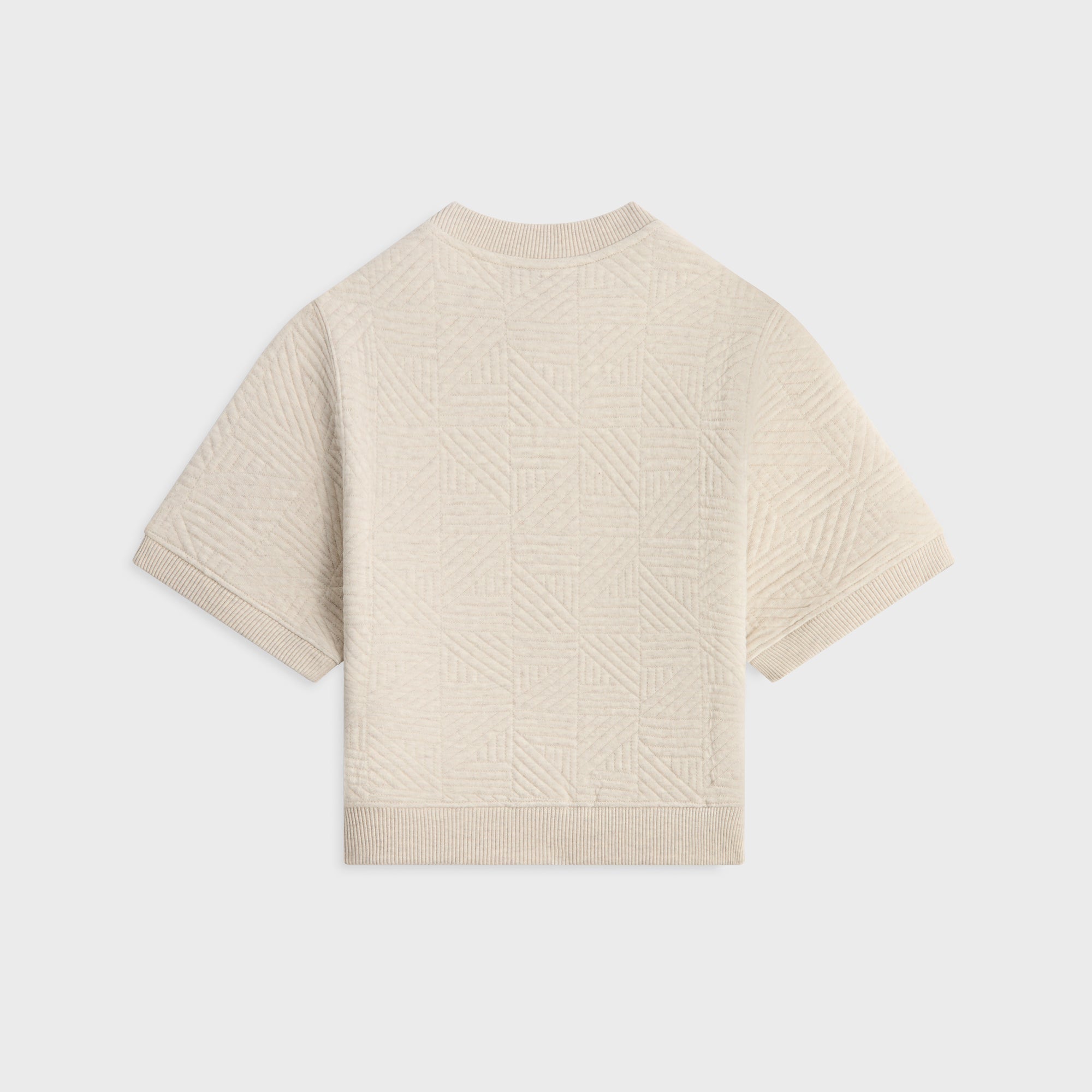 Kith Kids Quilted Nelson Henley - Sandy Heather – Kith UK