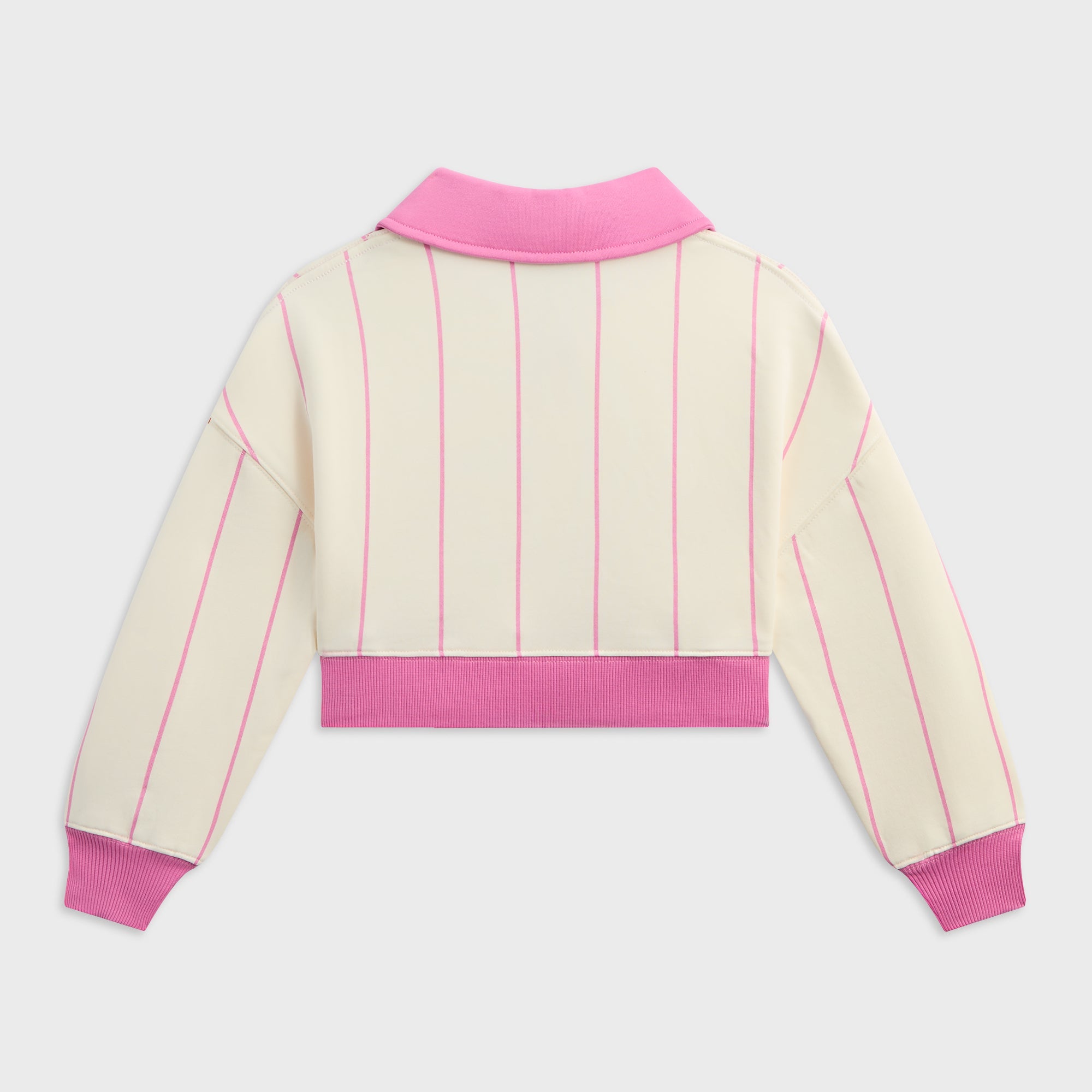 Kith Kids Cropped Collared Nelson Sweatshirt - Bubble – Kith UK