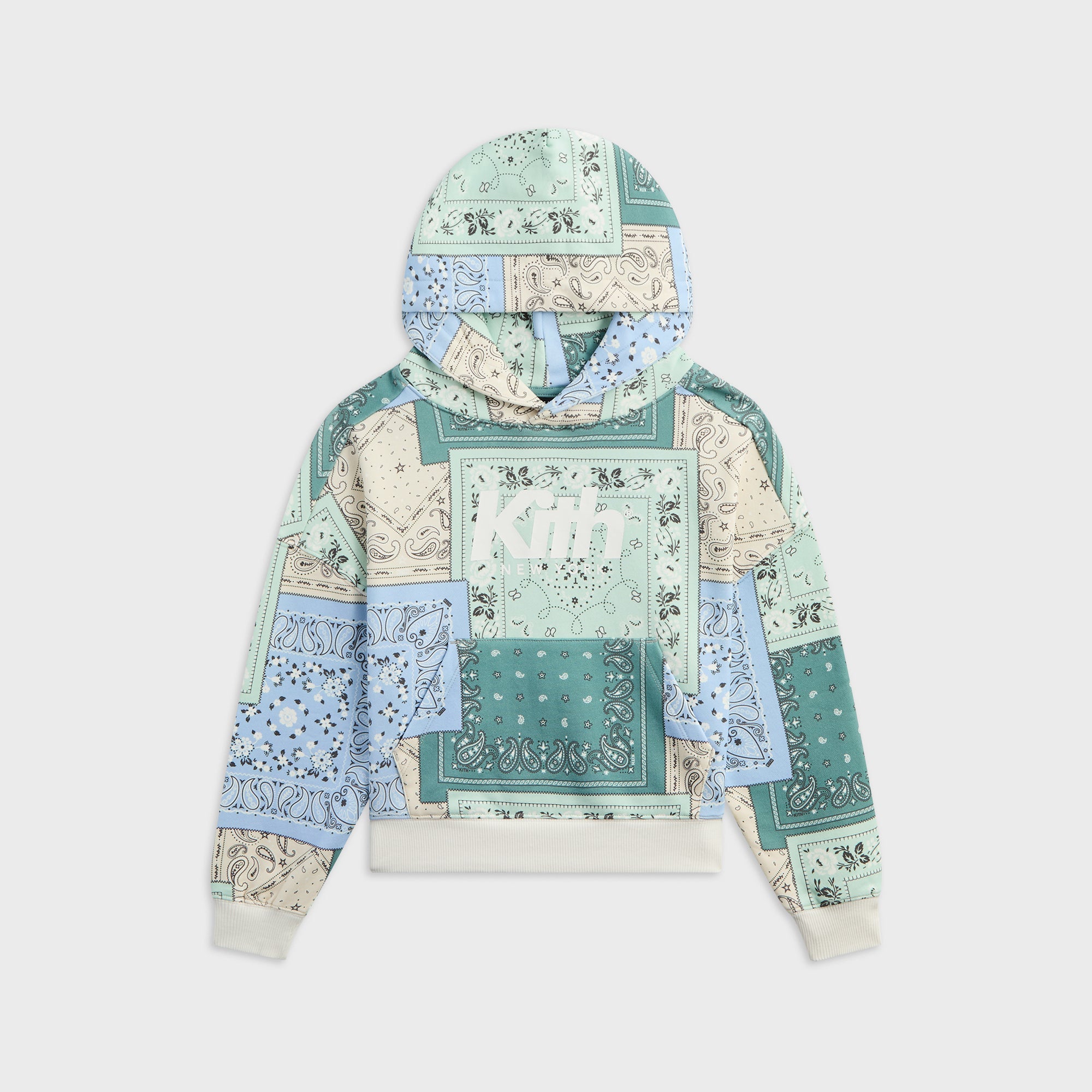 Kith Kids Deconstructed Bandana Nelson Hoodie - Wilde – Kith UK
