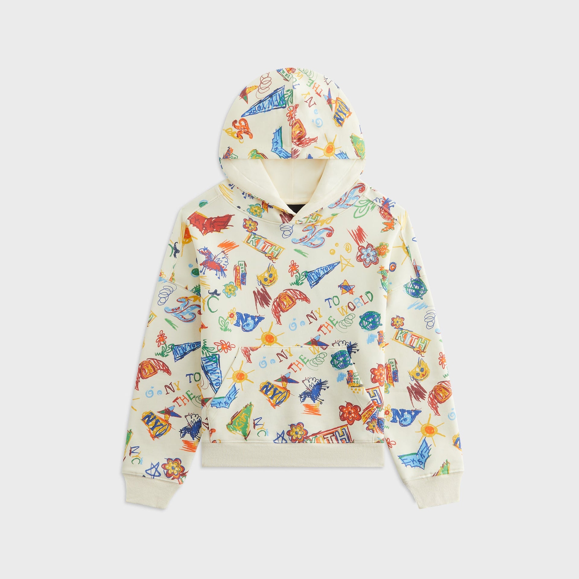 Kith Kids NY Sketchbook Nelson Hoodie - Sandrift