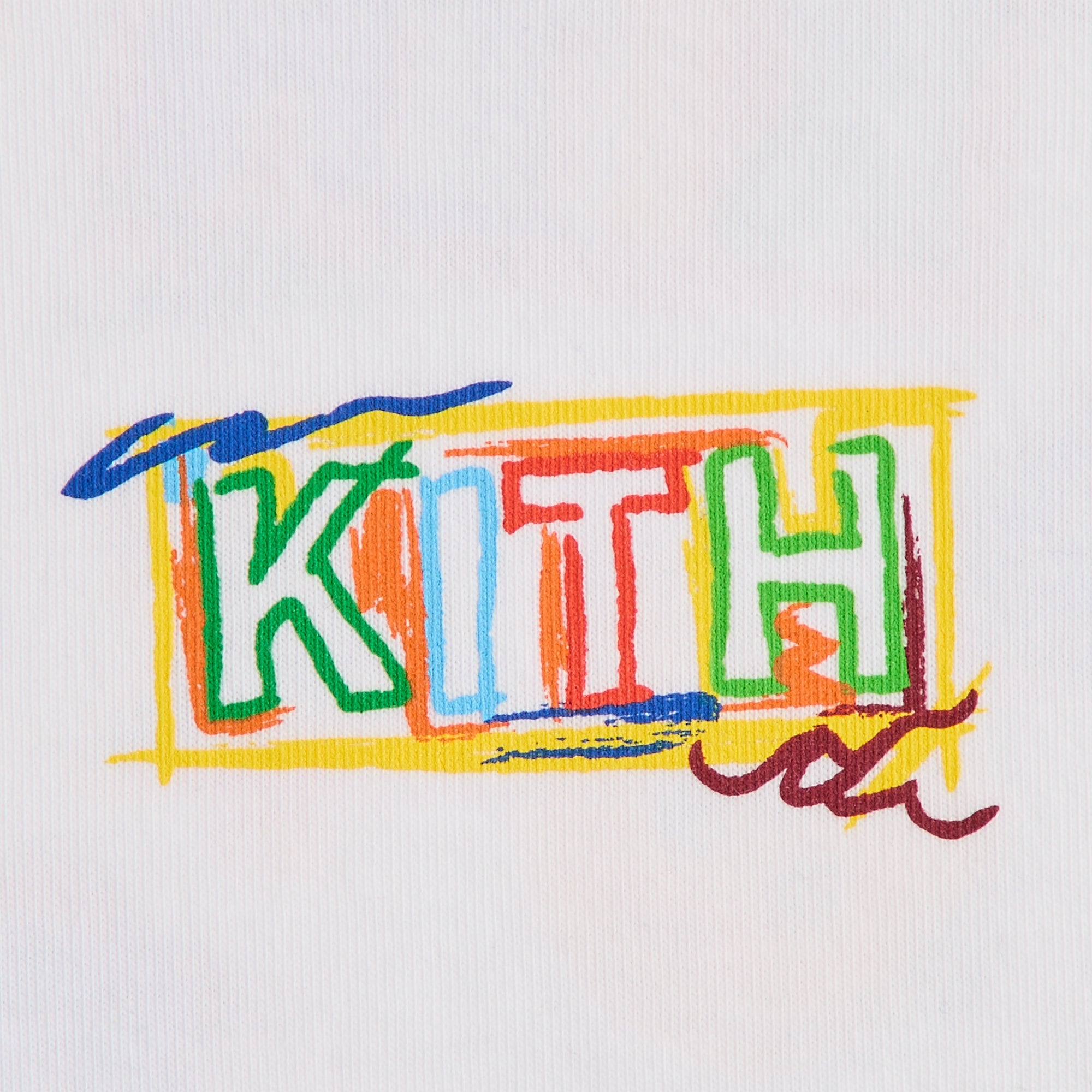 Kith Kids NY Sketchbook Classic Logo Tee - White – Kith UK
