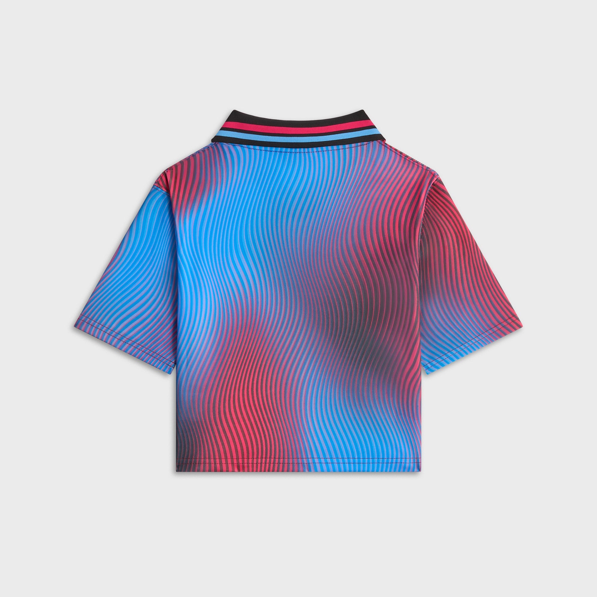 Kith Kids Wavy Ombre Edison Soccer Polo - Black – Kith UK
