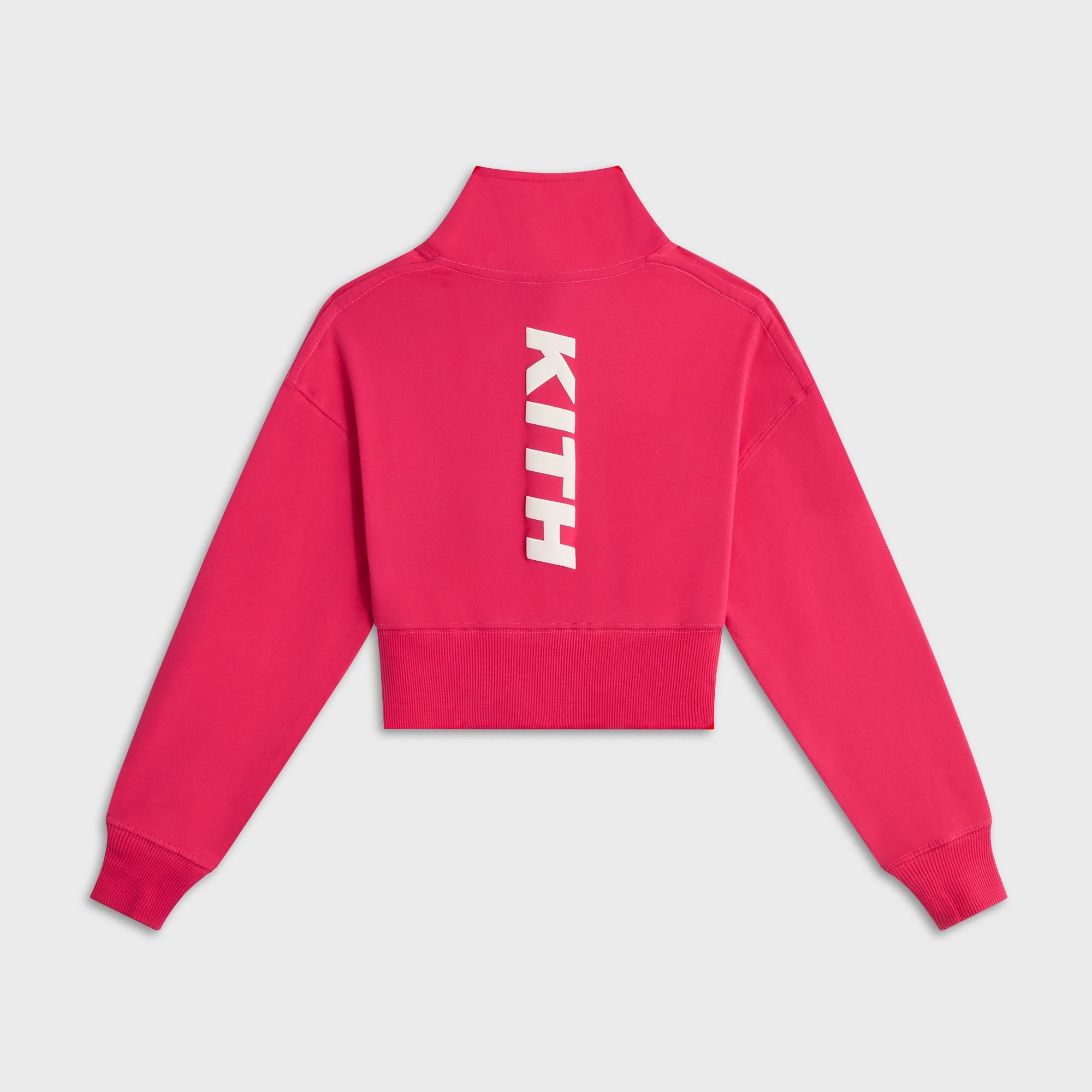 Kith Kids Cropped Fallon Quarter Zip - Dahlia – Kith UK