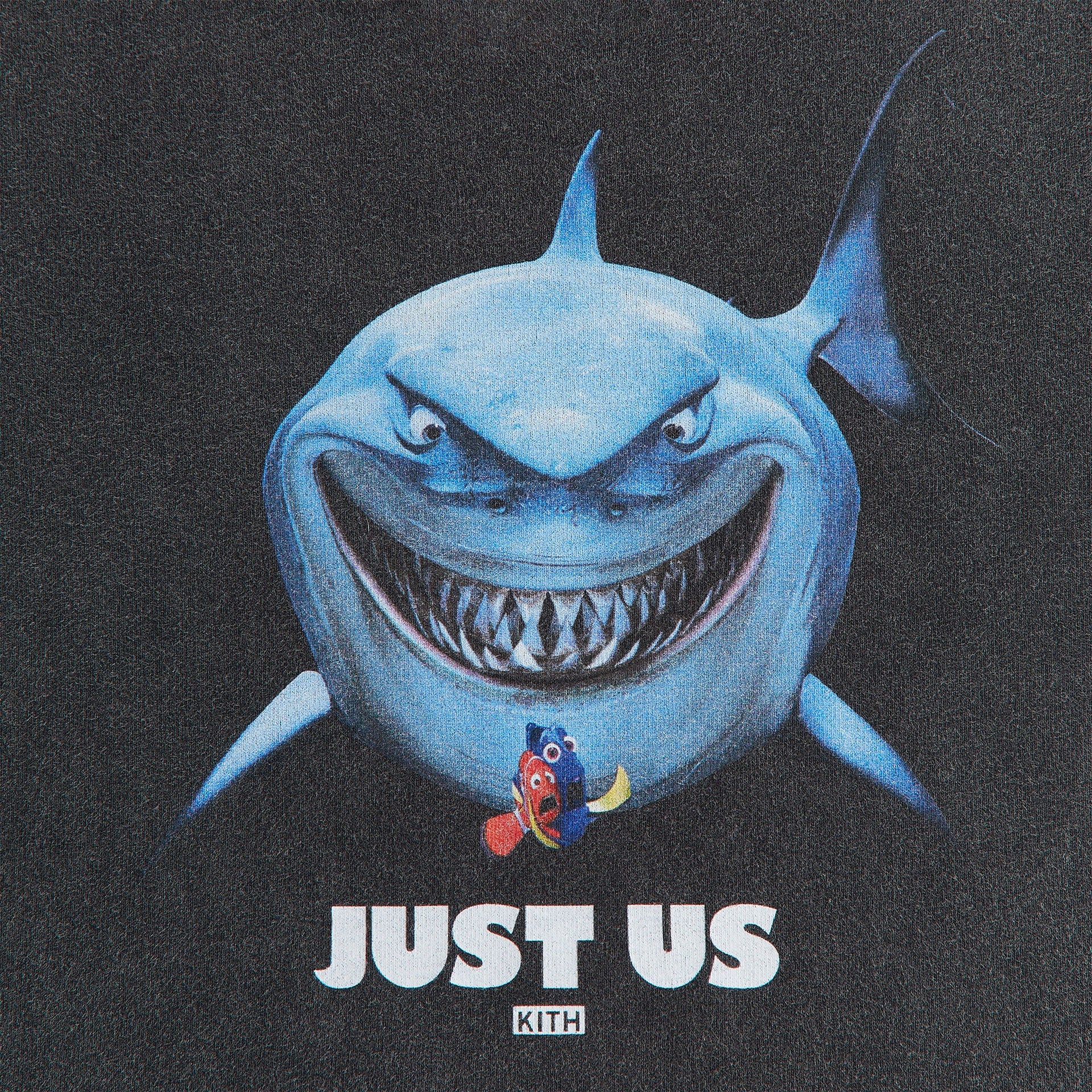 Disney | Kith Kids for Pixar Finding Nemo Poster Vintage Tee - Black