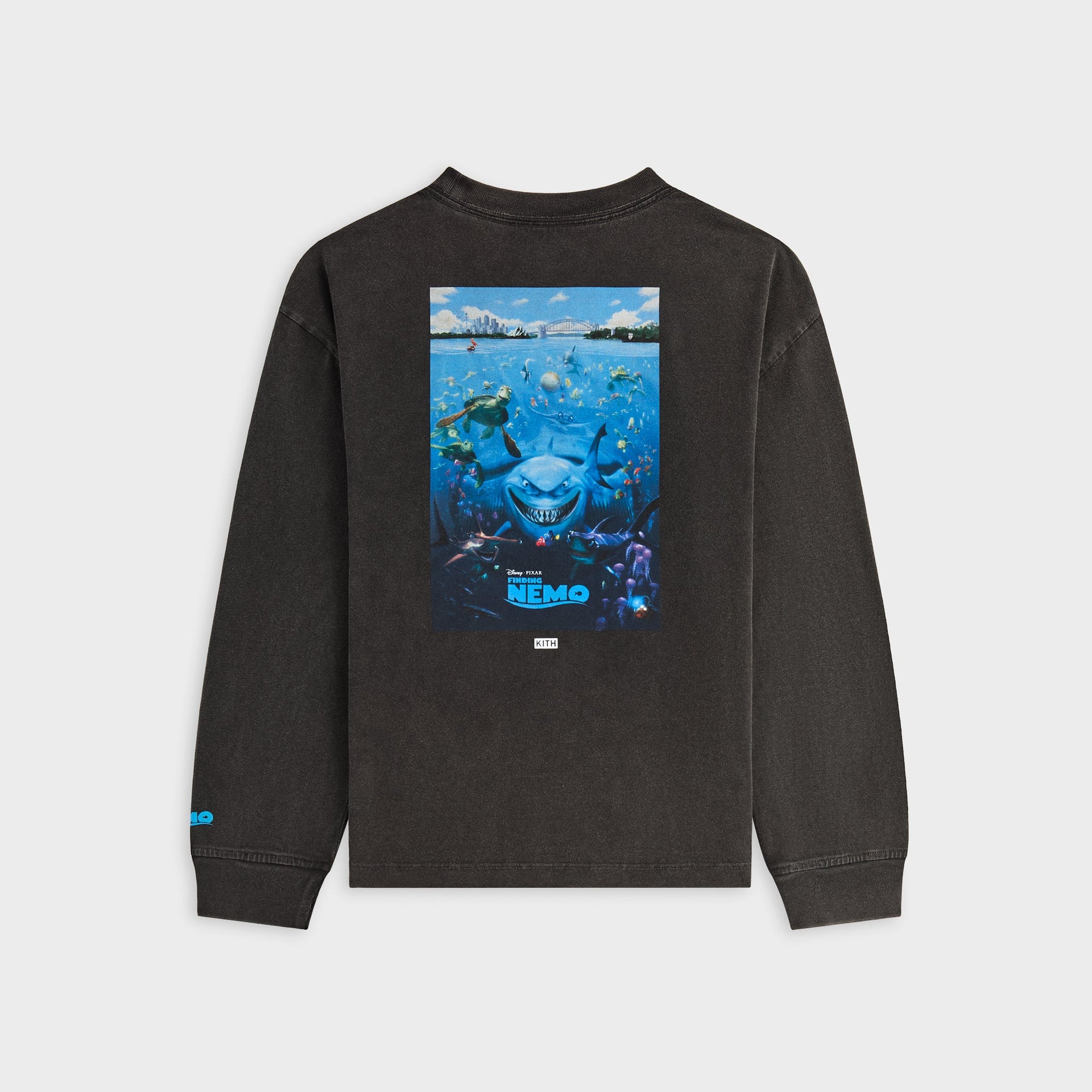 Disney | Kith Kids for Pixar Finding Nemo Family Long Sleeve Tee - Black