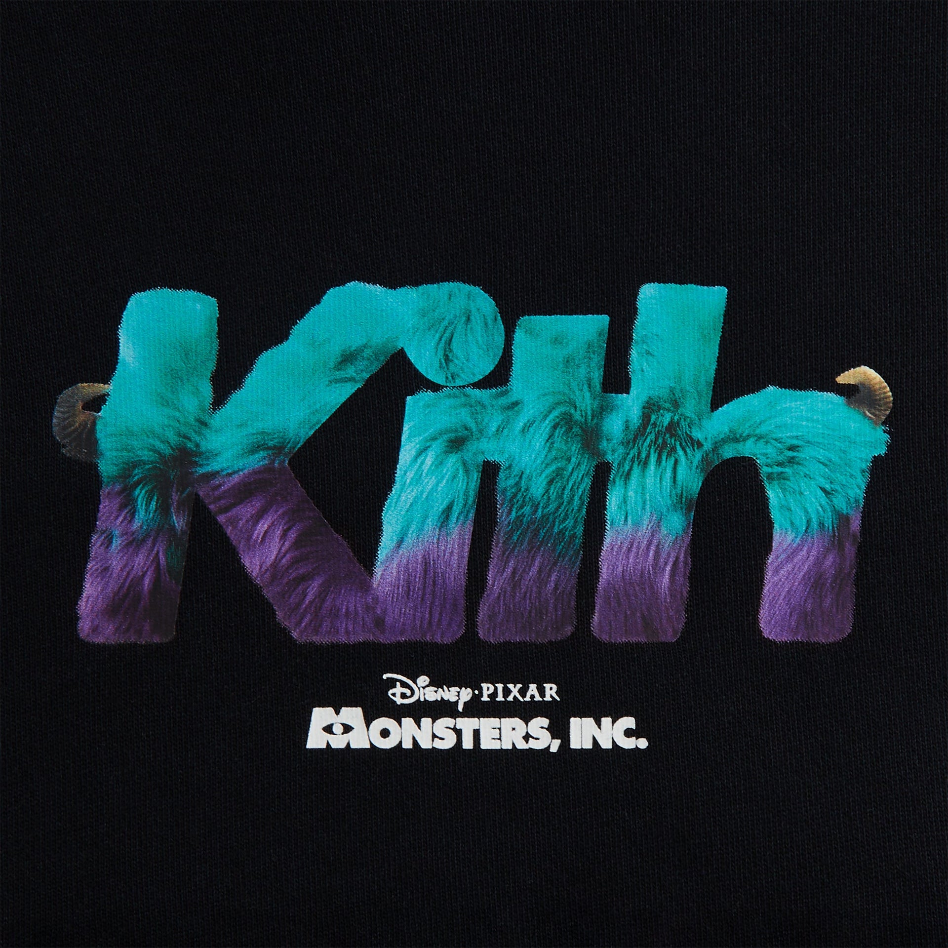 Disney | Kith Kids for Pixar Monsters Inc. Nelson Hoodie - Black