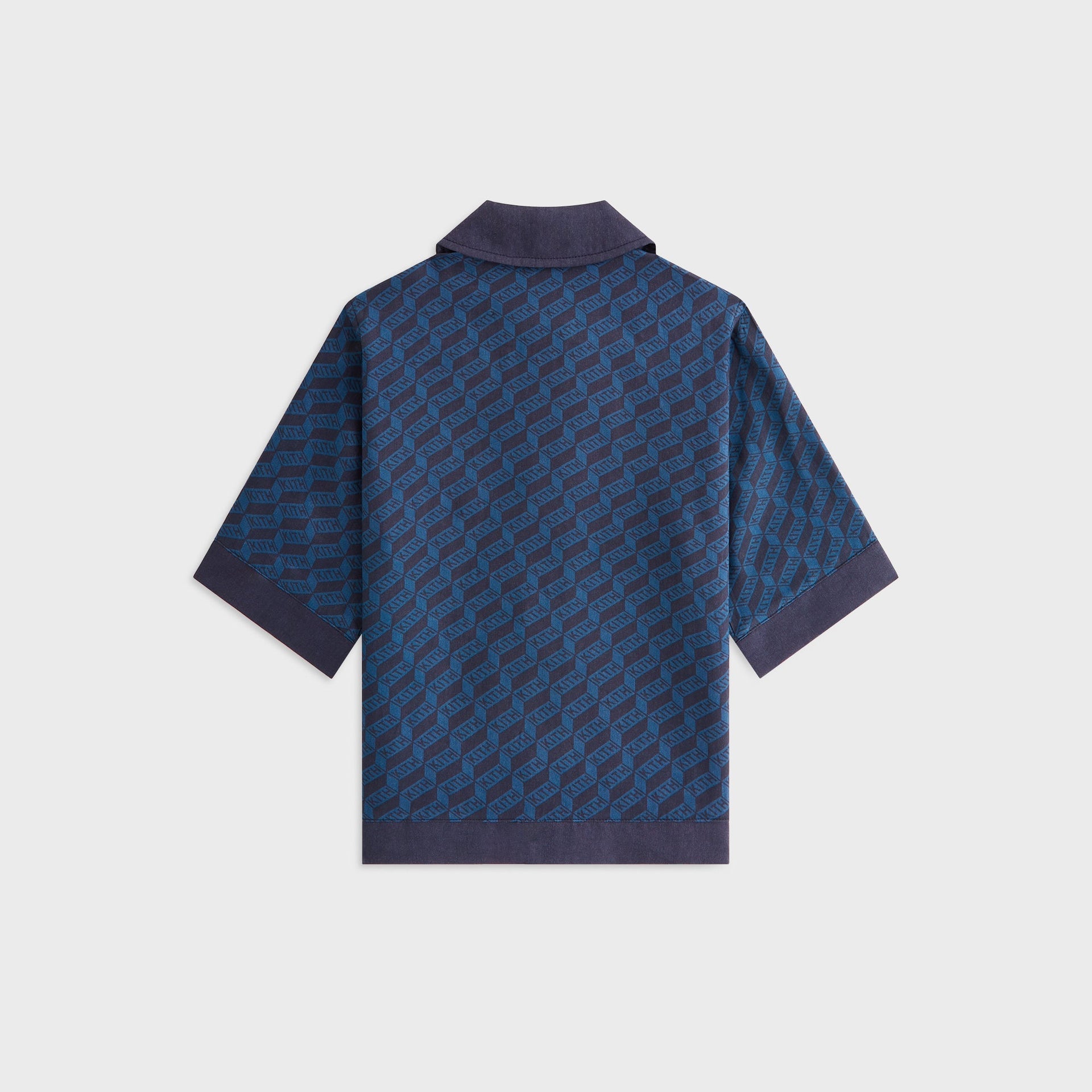 Kith Kids Monogram Bennet Camp Shirt - Nocturnal - PH