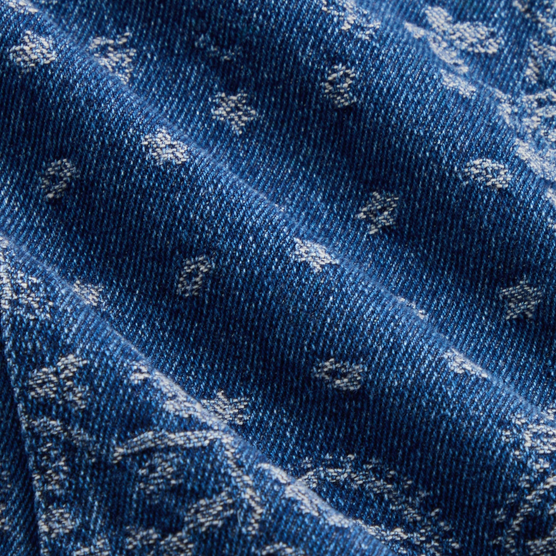 Kith Kids Paisley Ginza Shirt - Medium Indigo - PH