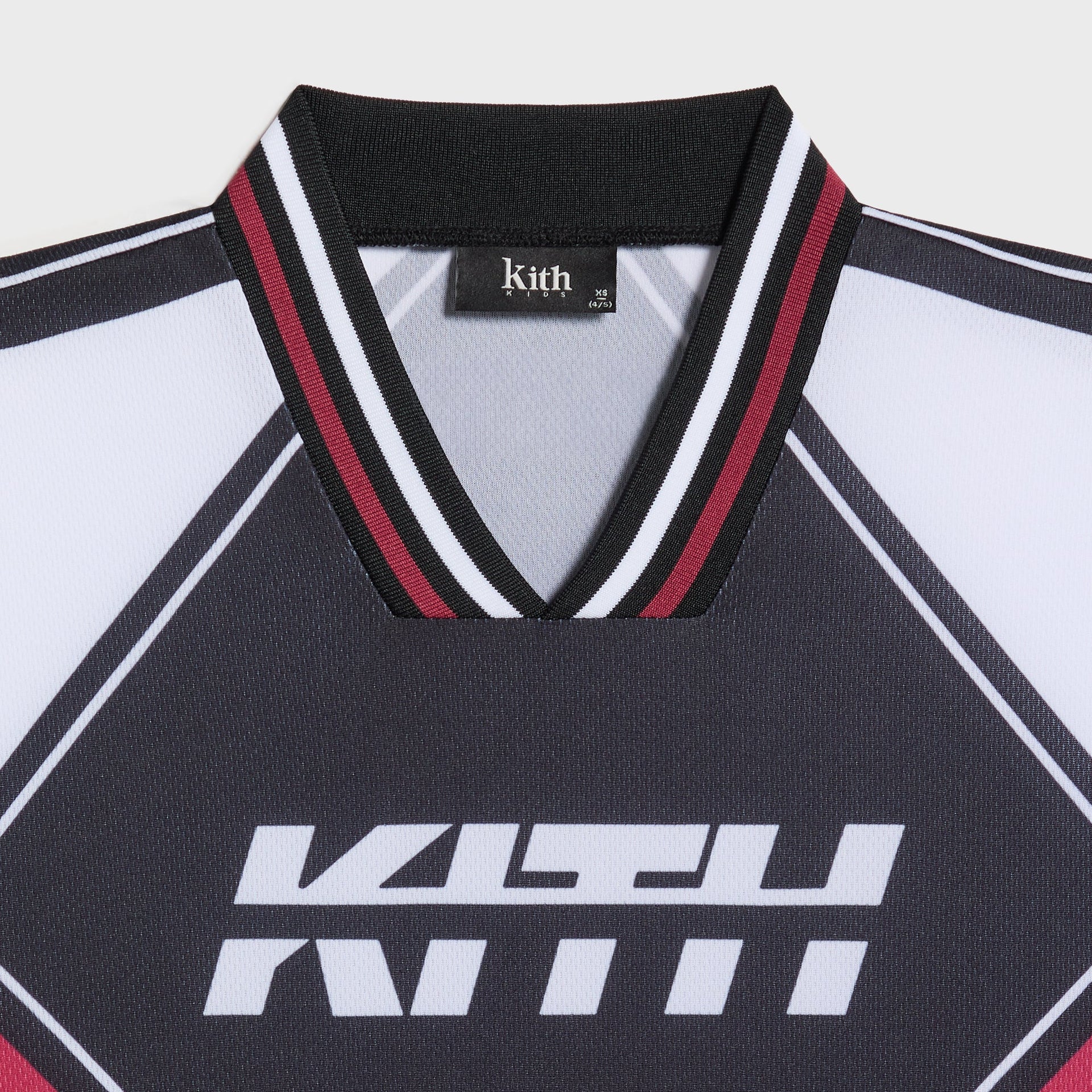 Kith Kids Moto Mesh Long Sleeve Donovan Tee - Black - PH