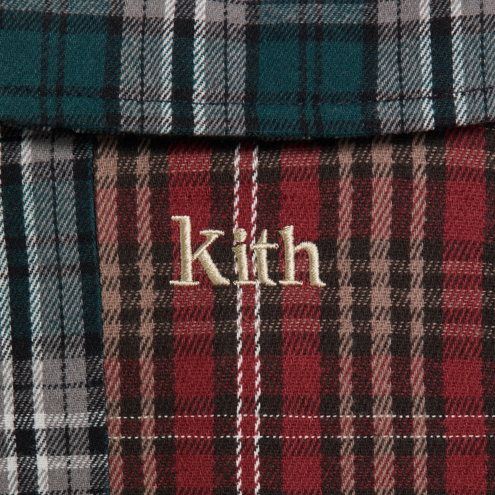 Kith Kids Patchwork Plaid Apollo Shirt - Chest - PH