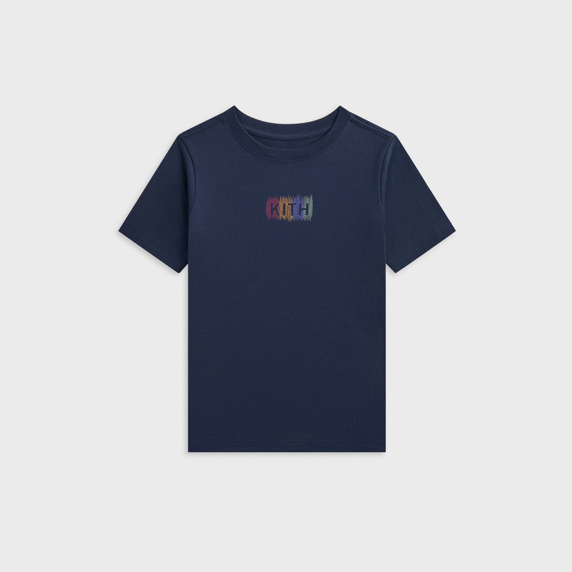 Kith Kids Sketched Classic Logo Tee - Nocturnal