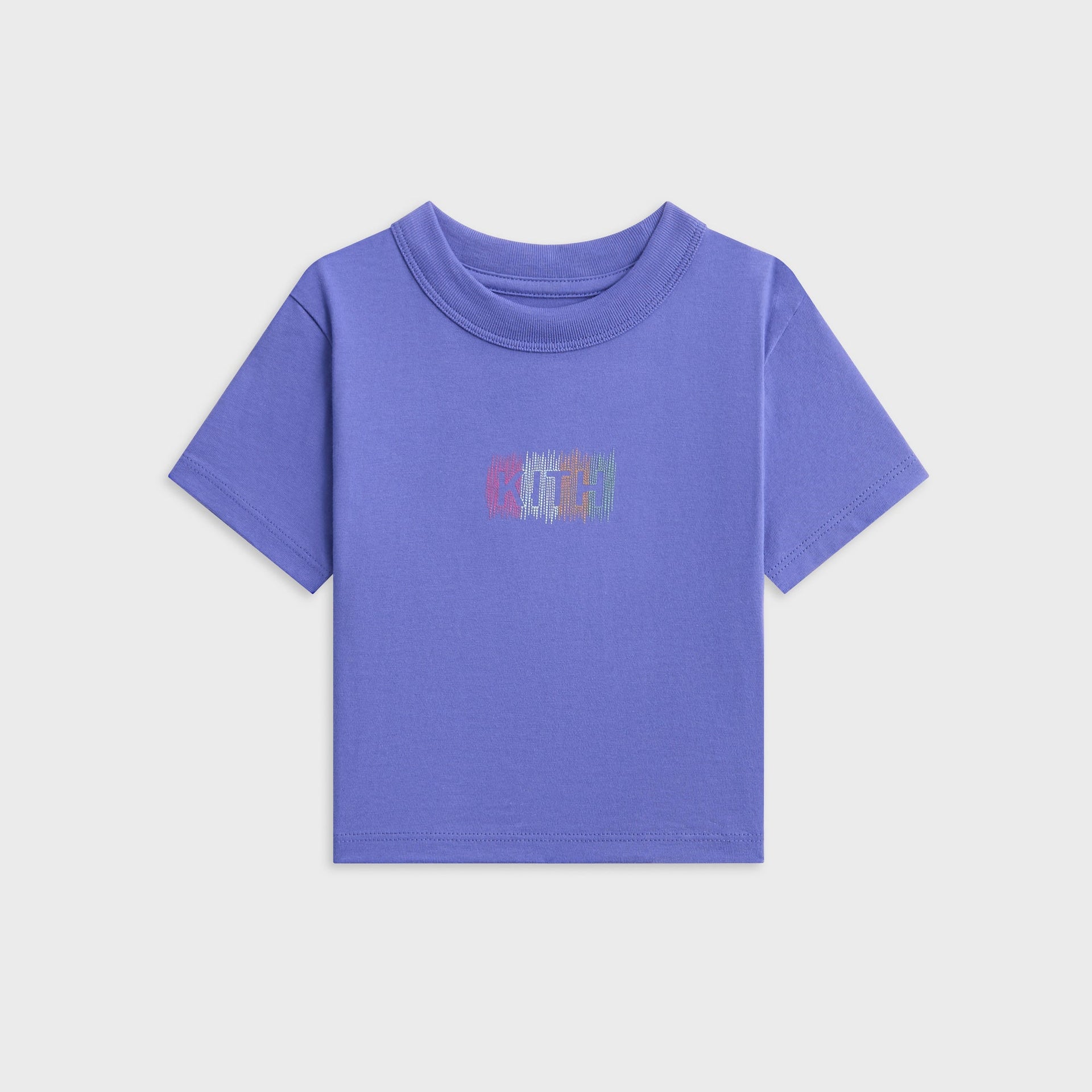 Kith Kids Sketched Classic Logo Mulberry II Tee - Iolite - PH