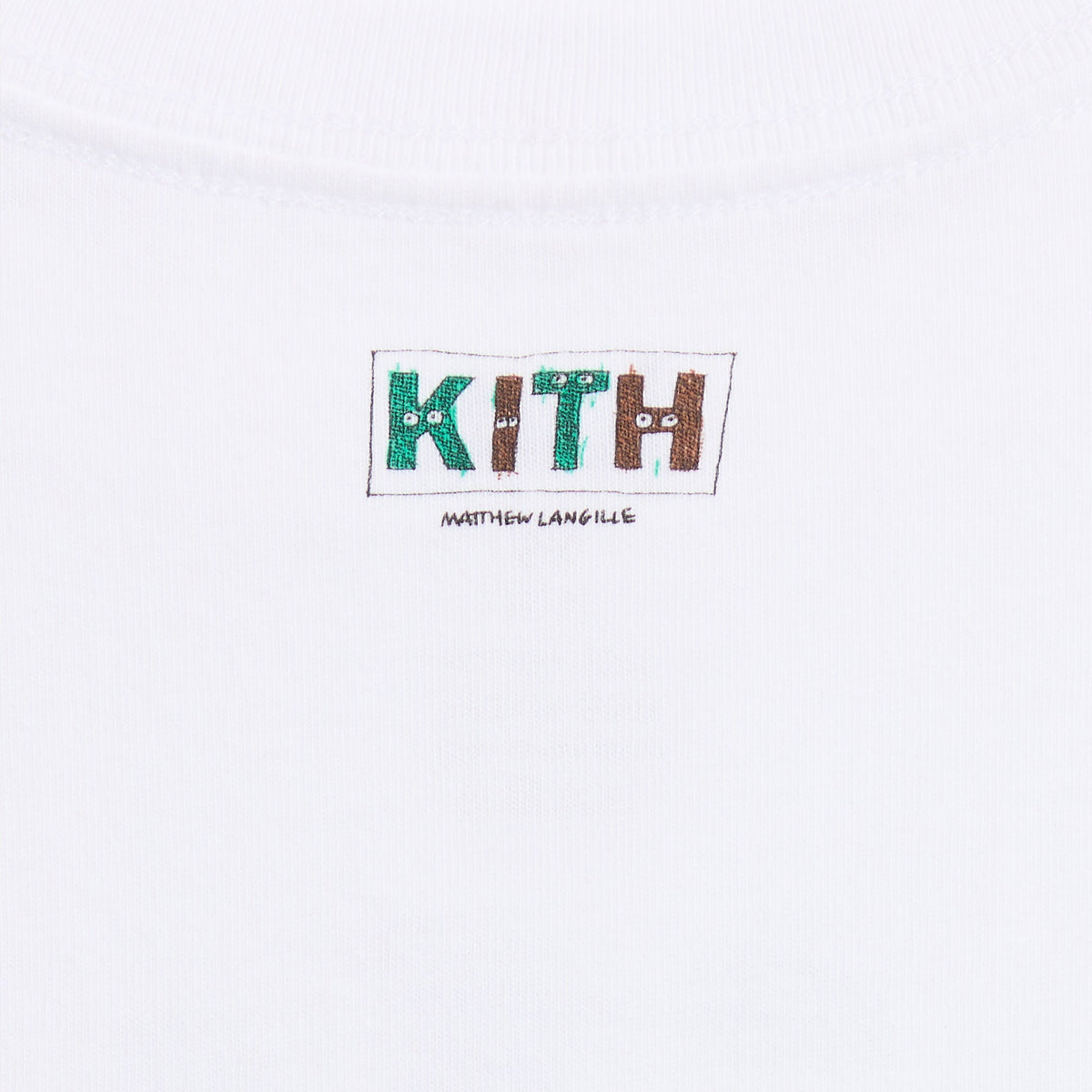 Kith Kids for Matthew Langille Graphic Tee - White