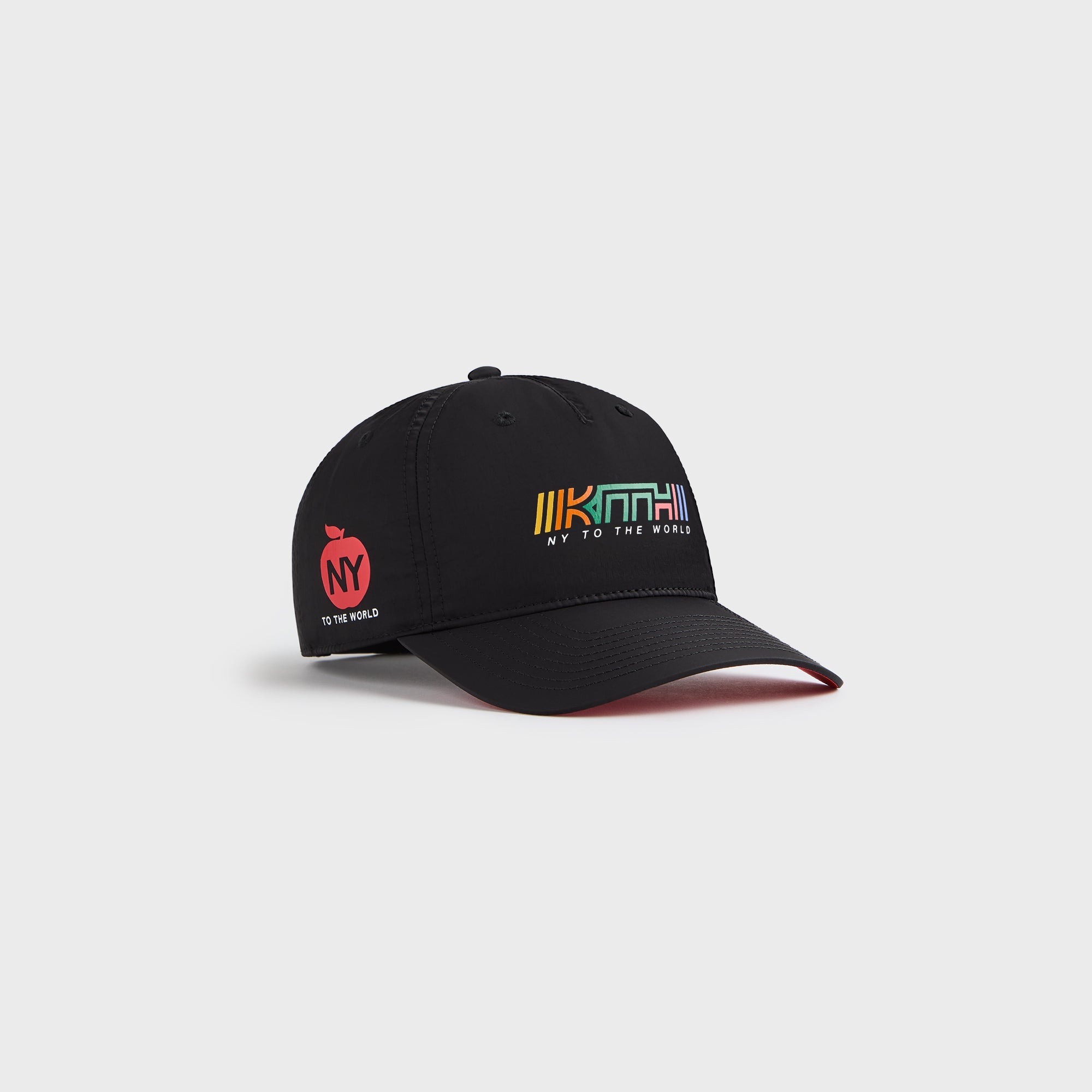 Kith Kids Nylon Logo Pinch Crown Snapback - Black – Kith UK