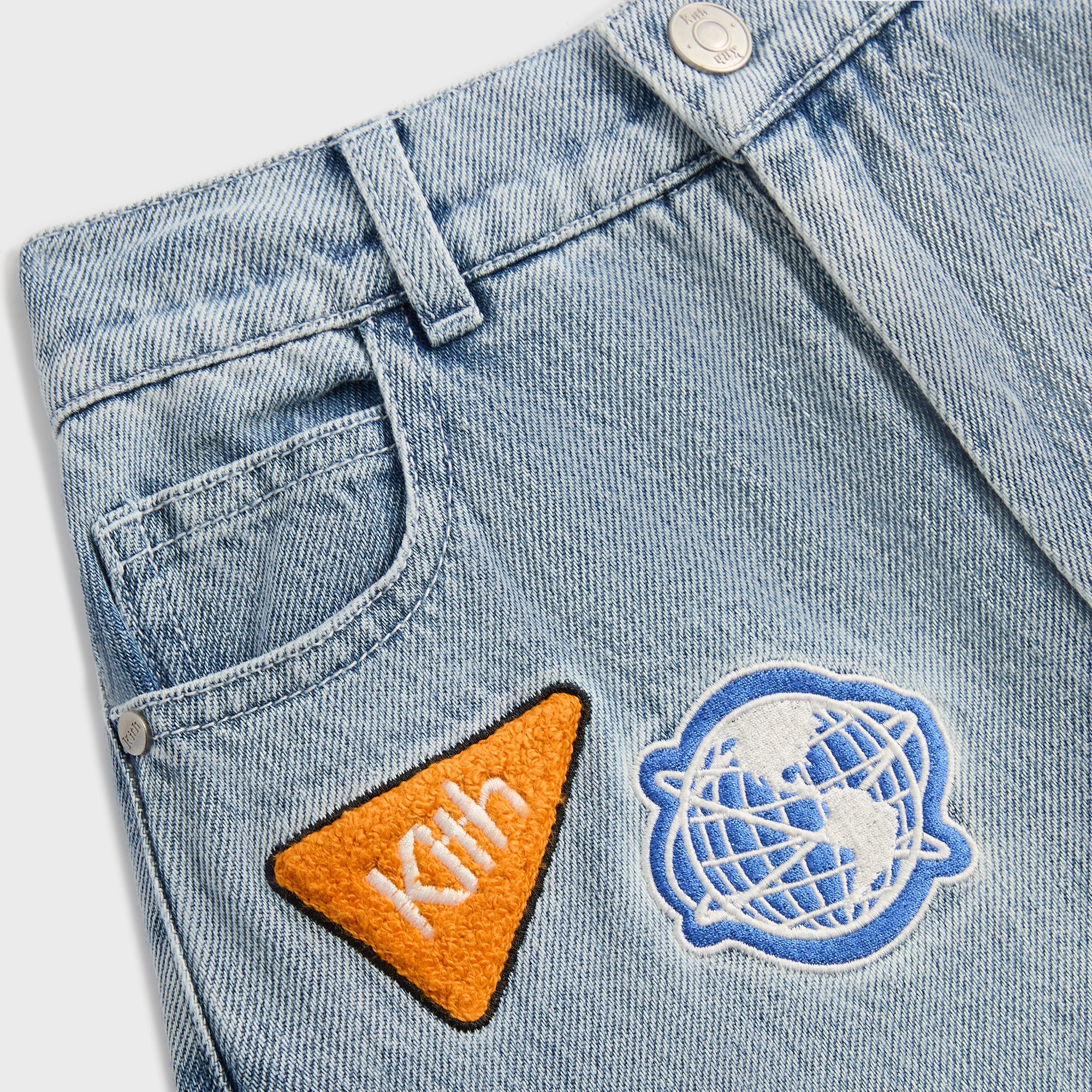 Kith Kids NY to The World Denim Wide Leg Heston Jean - Light