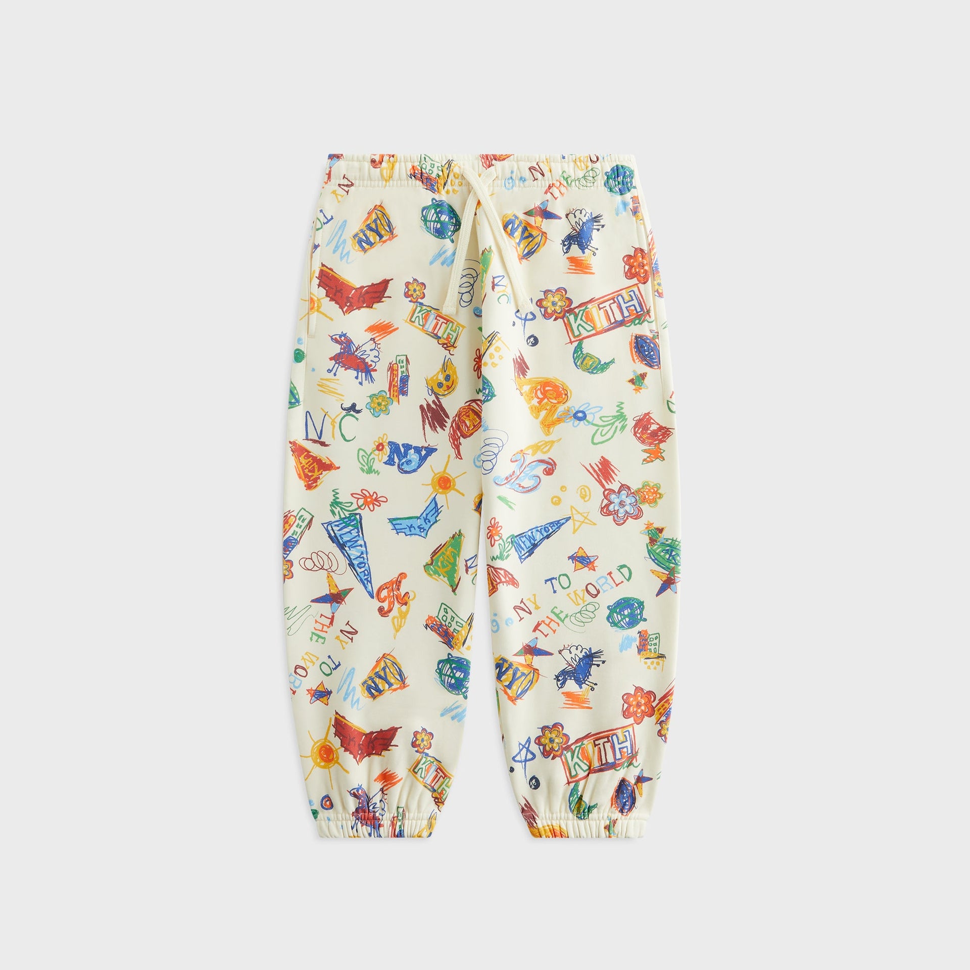 Kith Kids NY Sketchbook Nelson Sweatpant - Sandrift