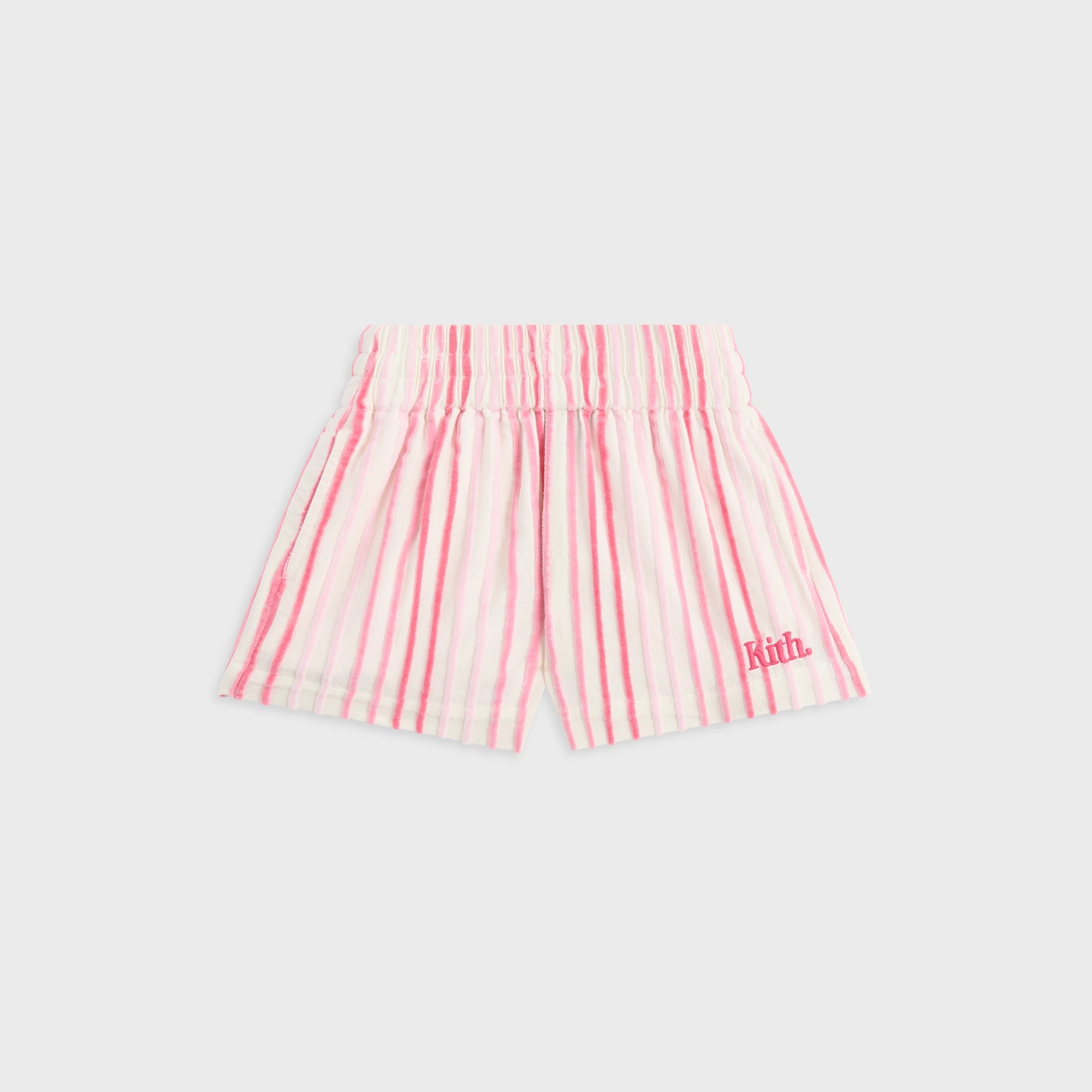 KITH ヘビ柄ショートパンツ ニューヨークヤンキース Kith Kids Chenille Stripe Jazmyn Short - Protea – Kith UK