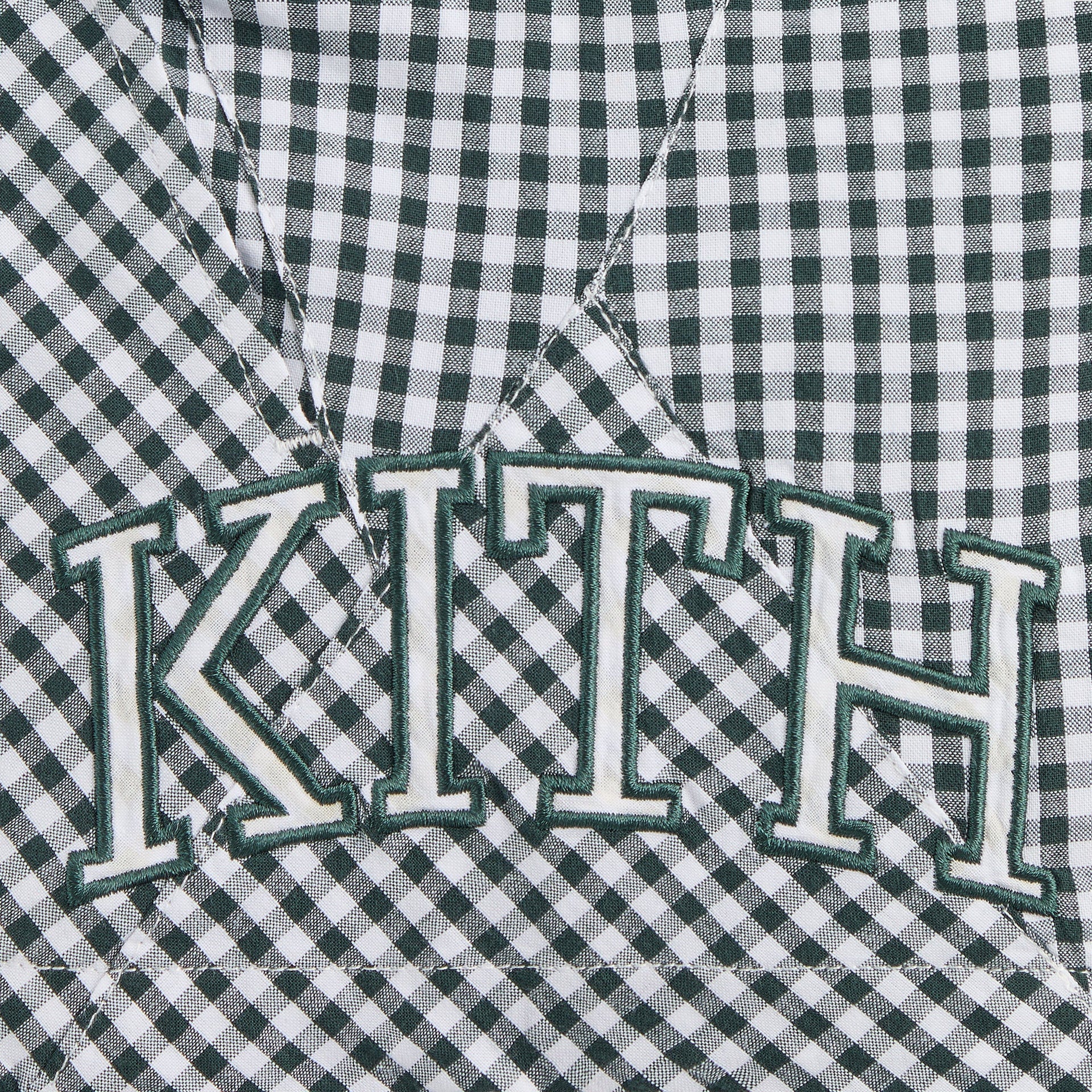 Kith Kids Blocked Gingham Curtis Short - Stadium