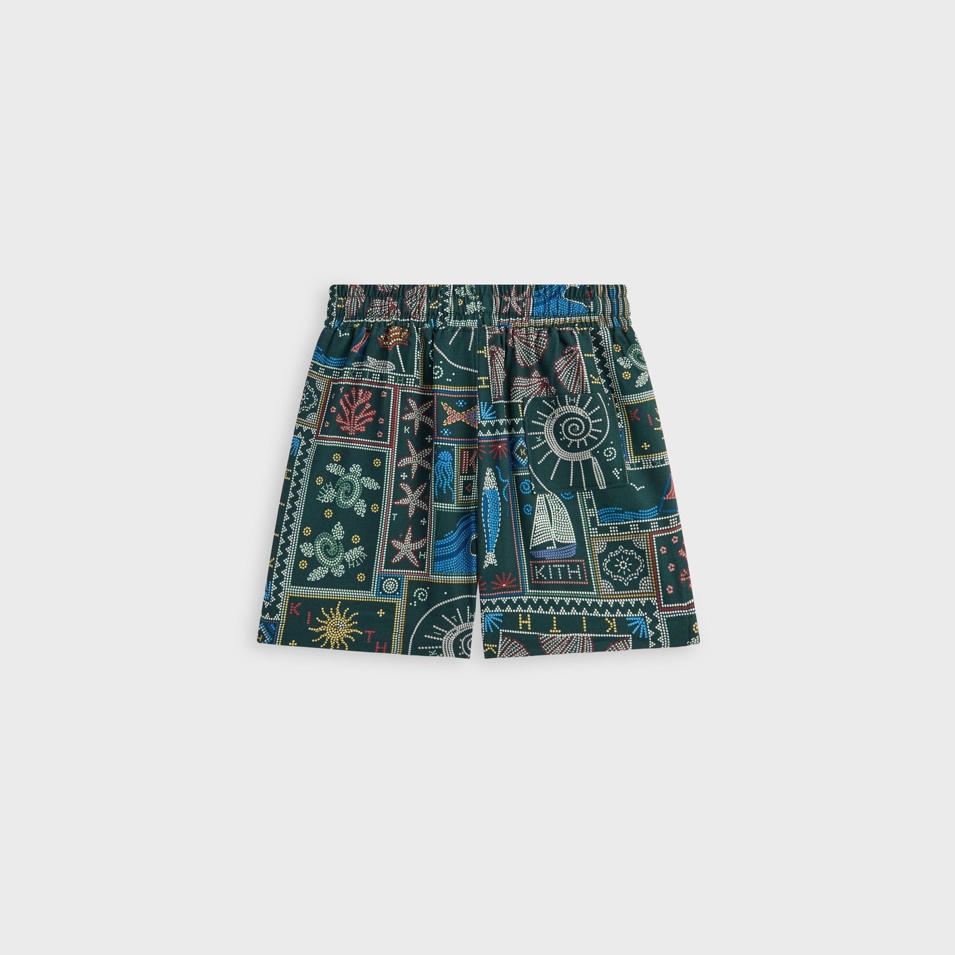 Kith Kids Beach Tile Thompson Camp Short - Stadium - PH