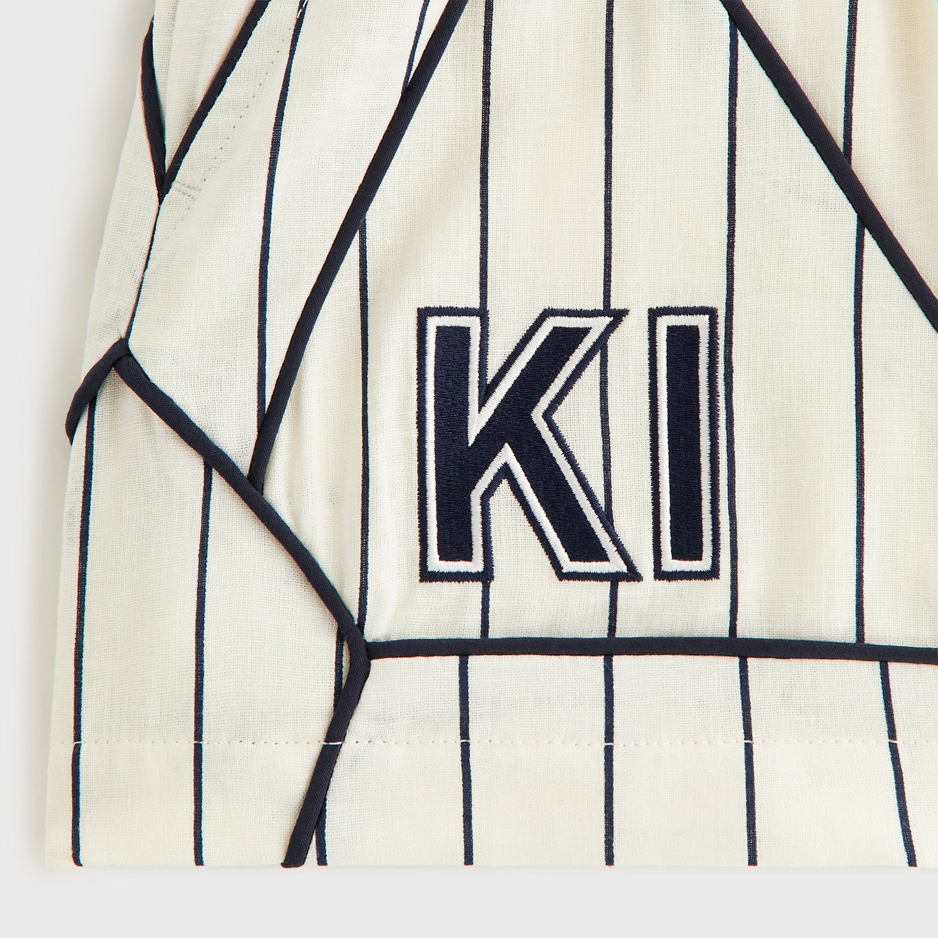 Kith Kids Pinstripe Baseball Turbo Short - Silk - PH