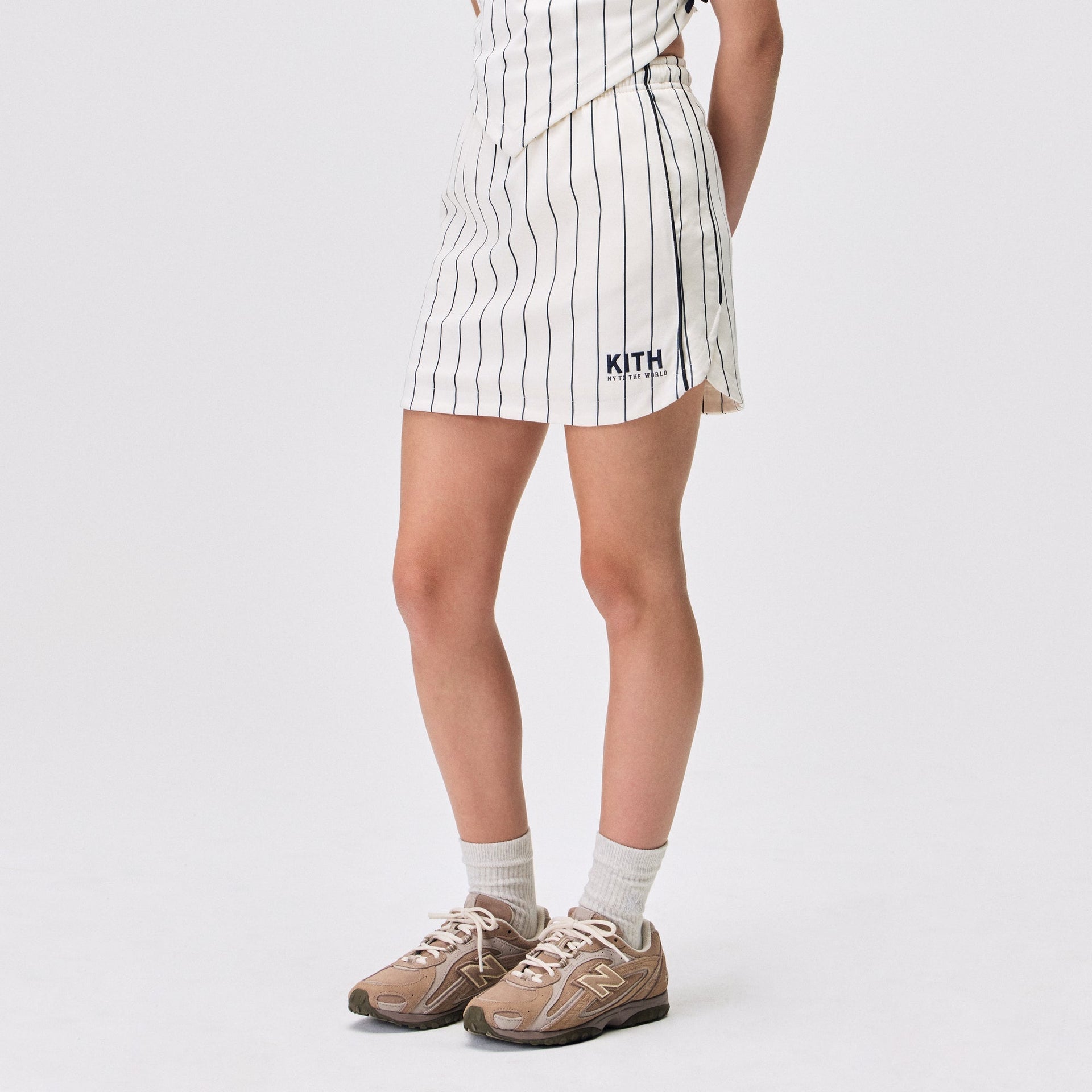 Kith Kids Pinstripe Baseball Skirt - Silk - PH
