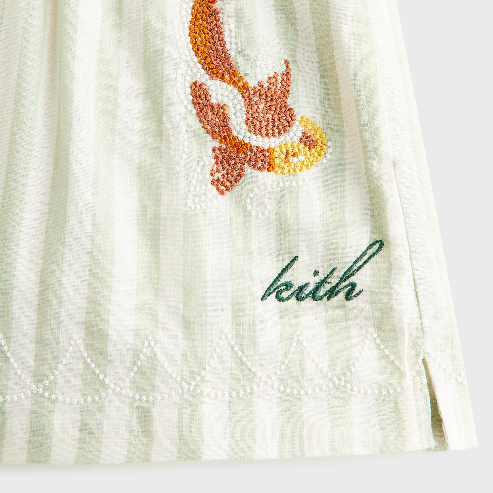 Kith Kids Embroidered Bennet Camp Short - Sage - PH