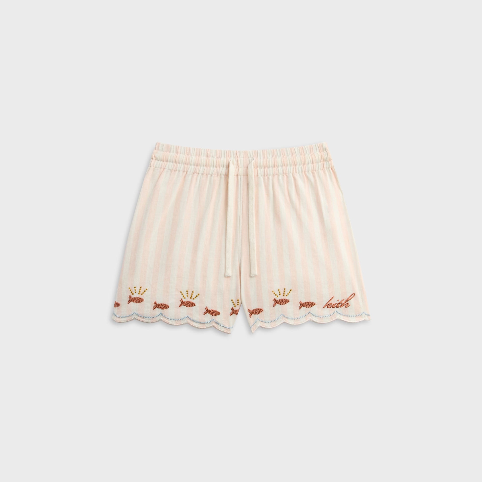 Kith Kids Embroidered Michla Camp Short - Sahara
