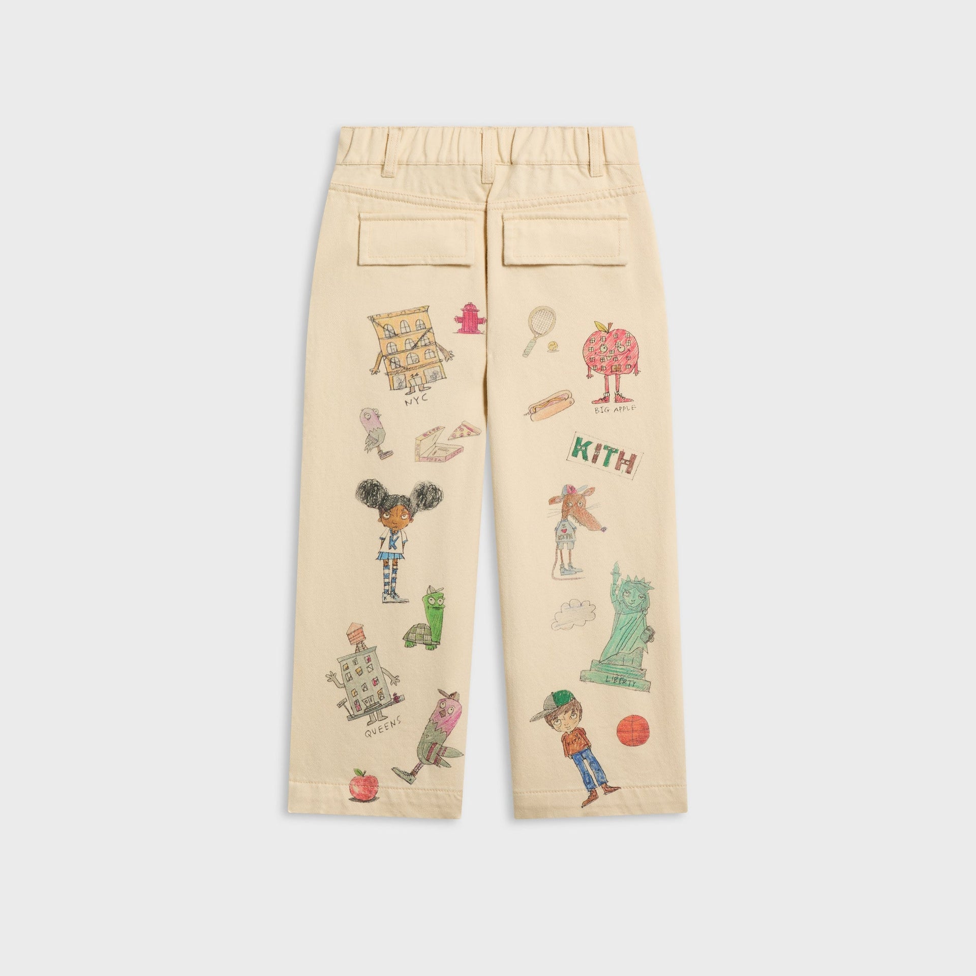 Kith Kids for Matthew Langille Printed Rye Pant - Durum