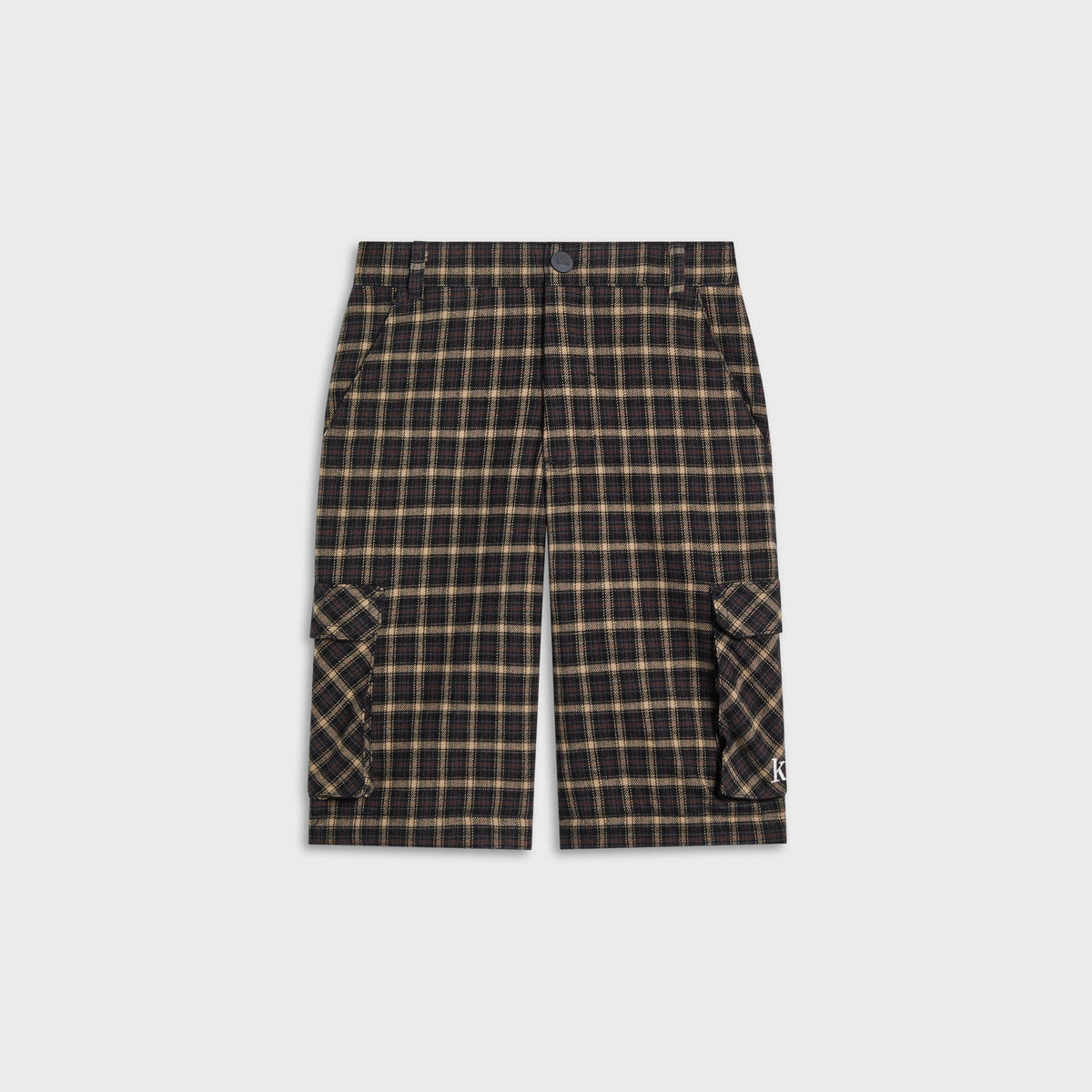 Kith Kids Micro Plaid Cole Short - Chest