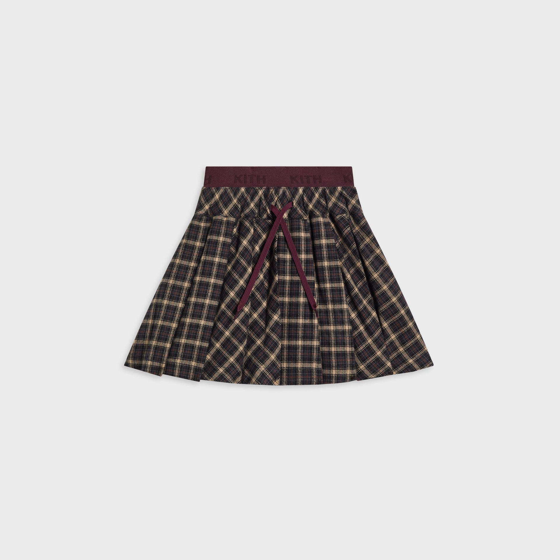 Kith Kids Micro Plaid Pleated Skirt - Chest