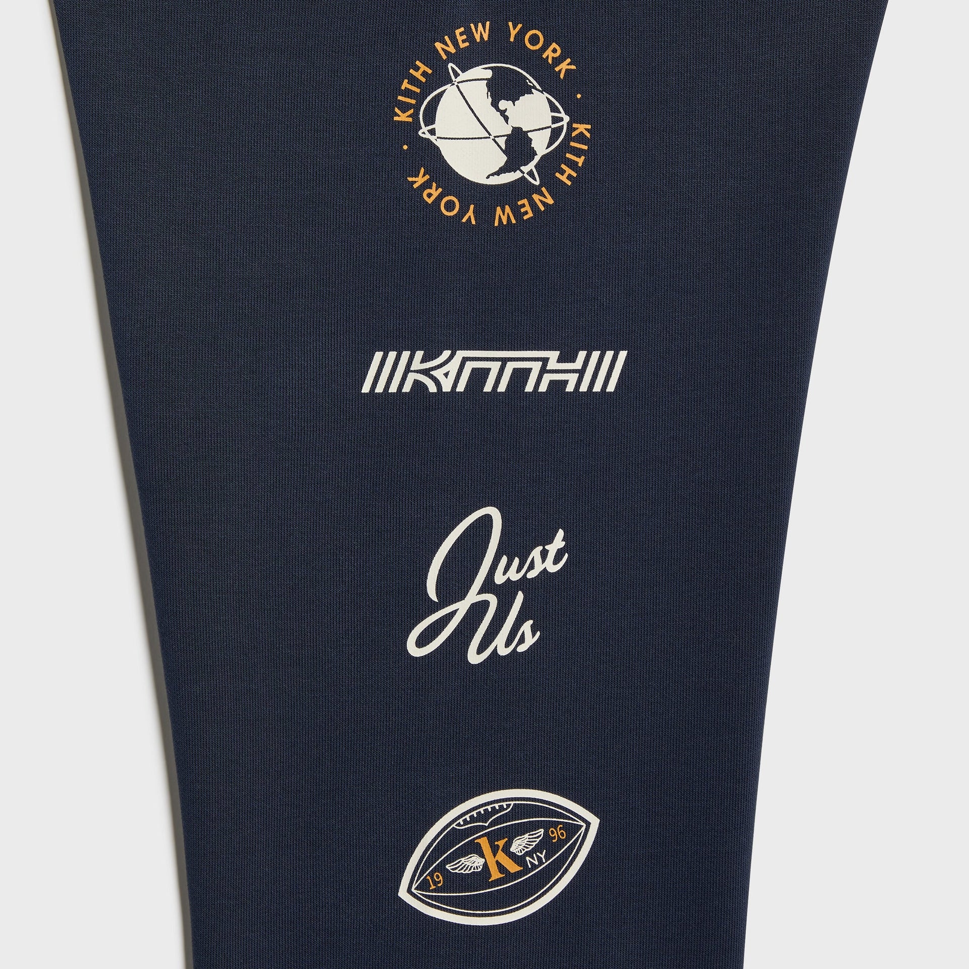 Kith Kids Logo Blocked Nelson Sweatpant - Nocturnal