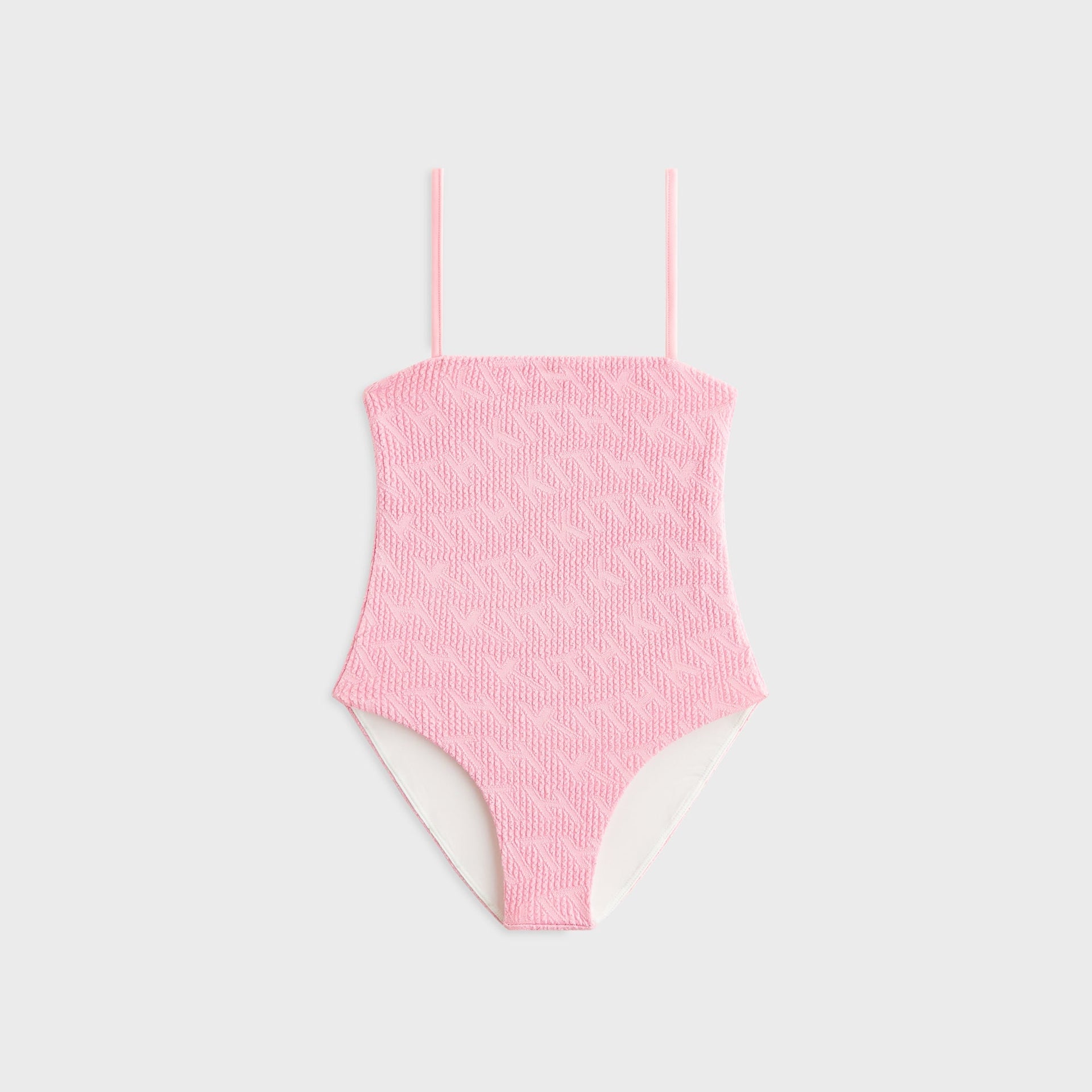 Kith Kids Textured Monogram Audrey One Piece Suit - Bubblegum - PH
