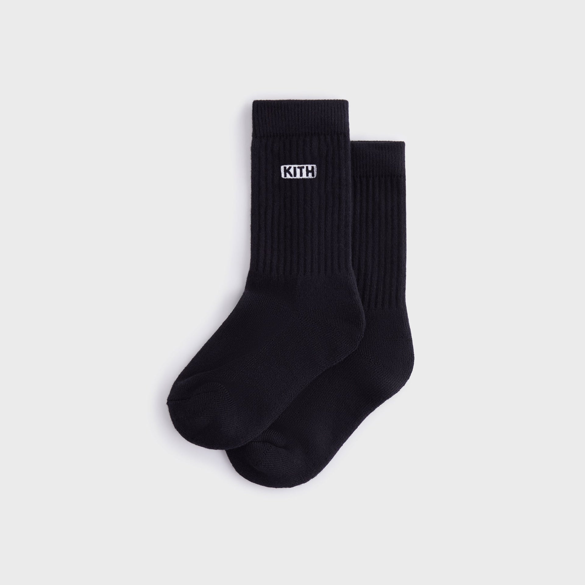 Kith Kids Classic Crew Socks - Black