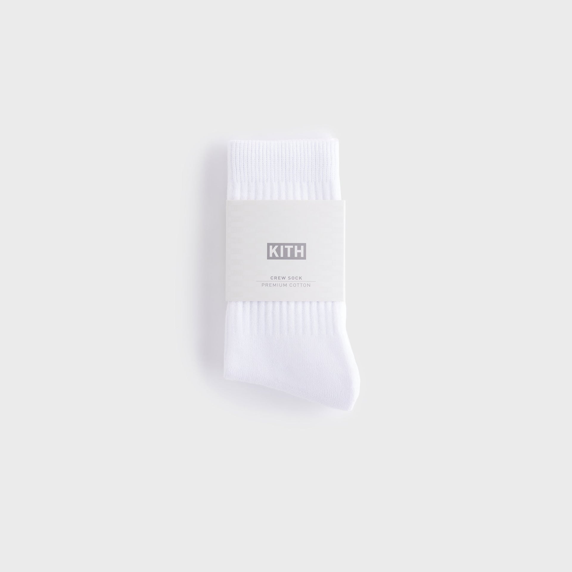 Kith Kids Classic Crew Socks - White