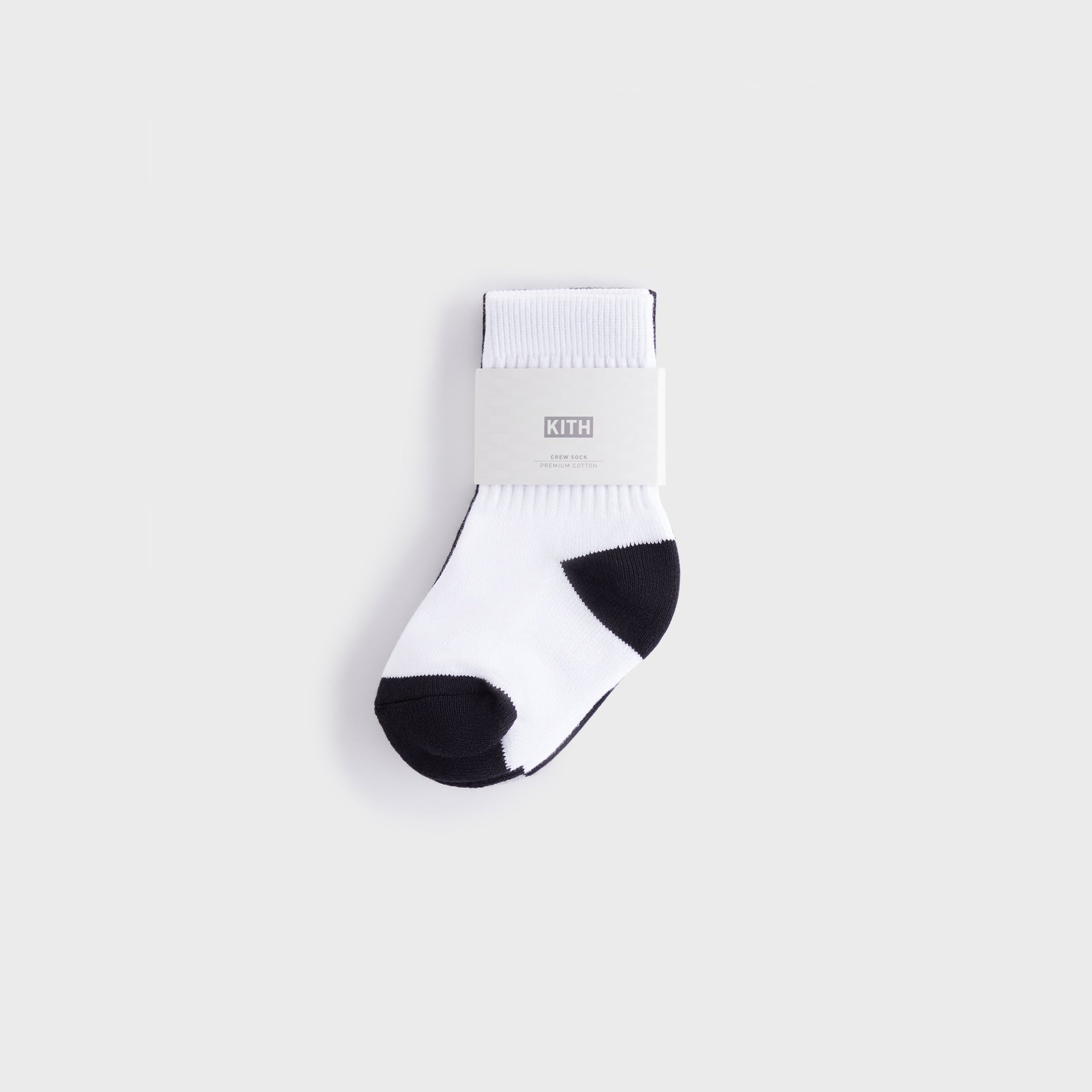 Kith Baby Toddler Classic Crew 2-Pack Socks - White