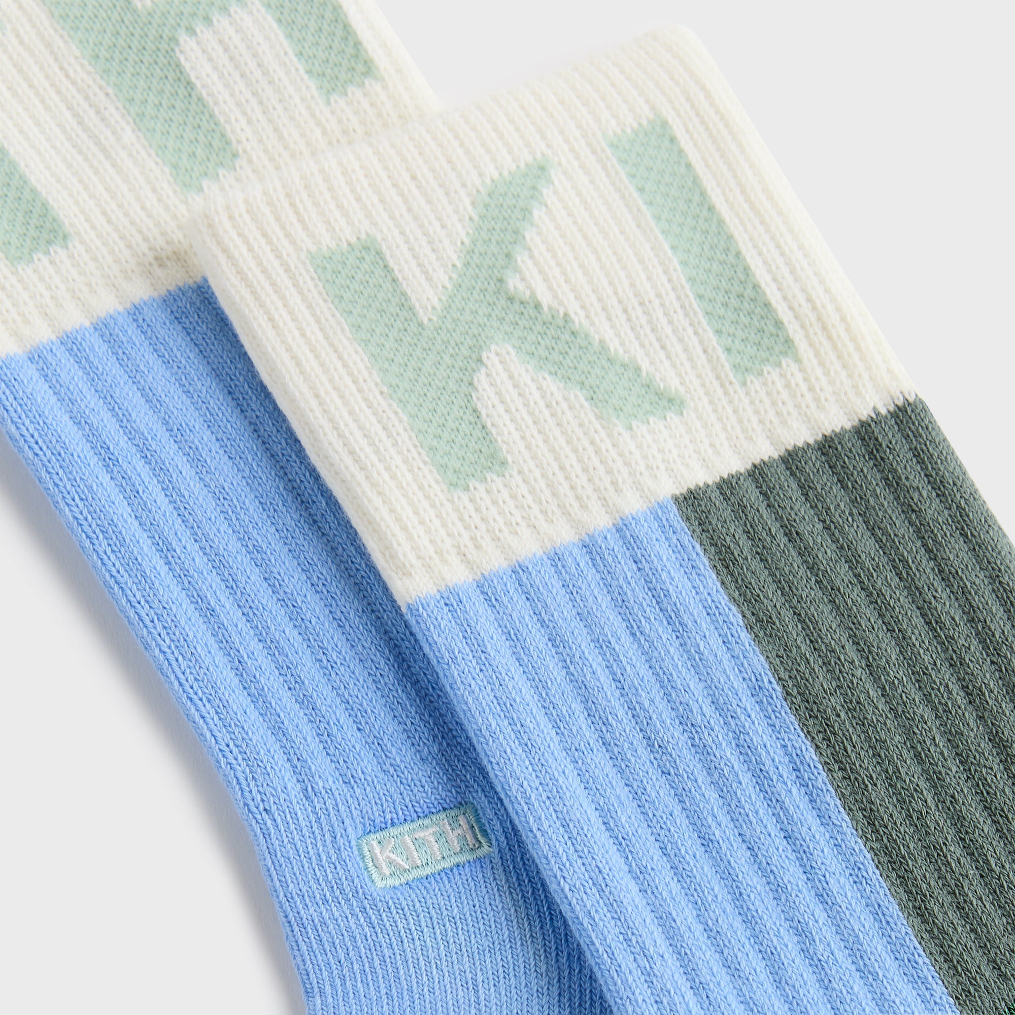 Kith Kids 3-Pack Crew Socks - Multi – Kith UK