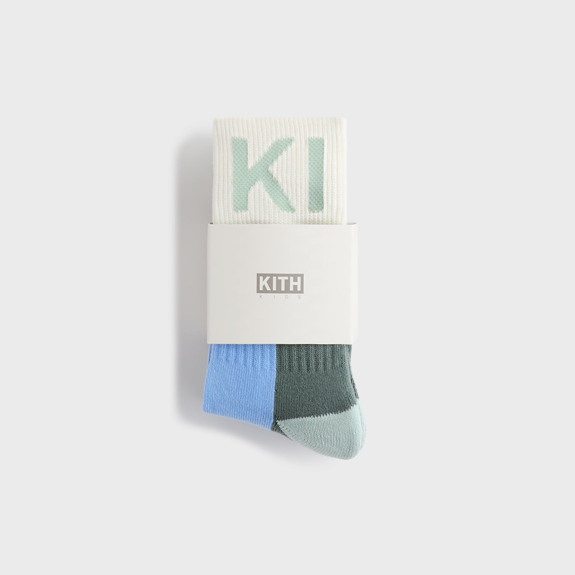 Kith Kids 3-Pack Crew Socks - Multi – Kith UK