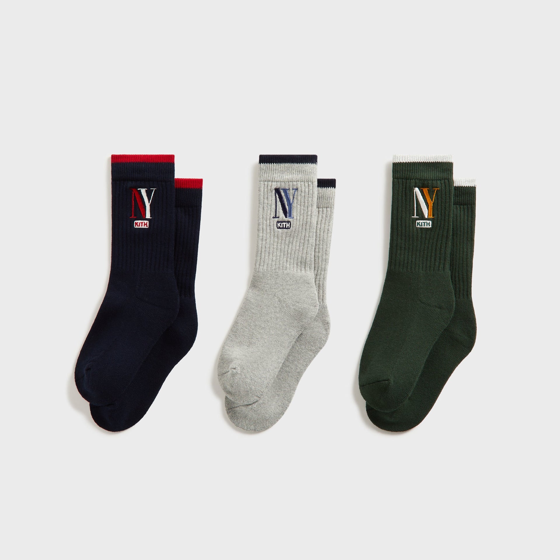 Kith Kids 3-Pack NY Socks - Multi