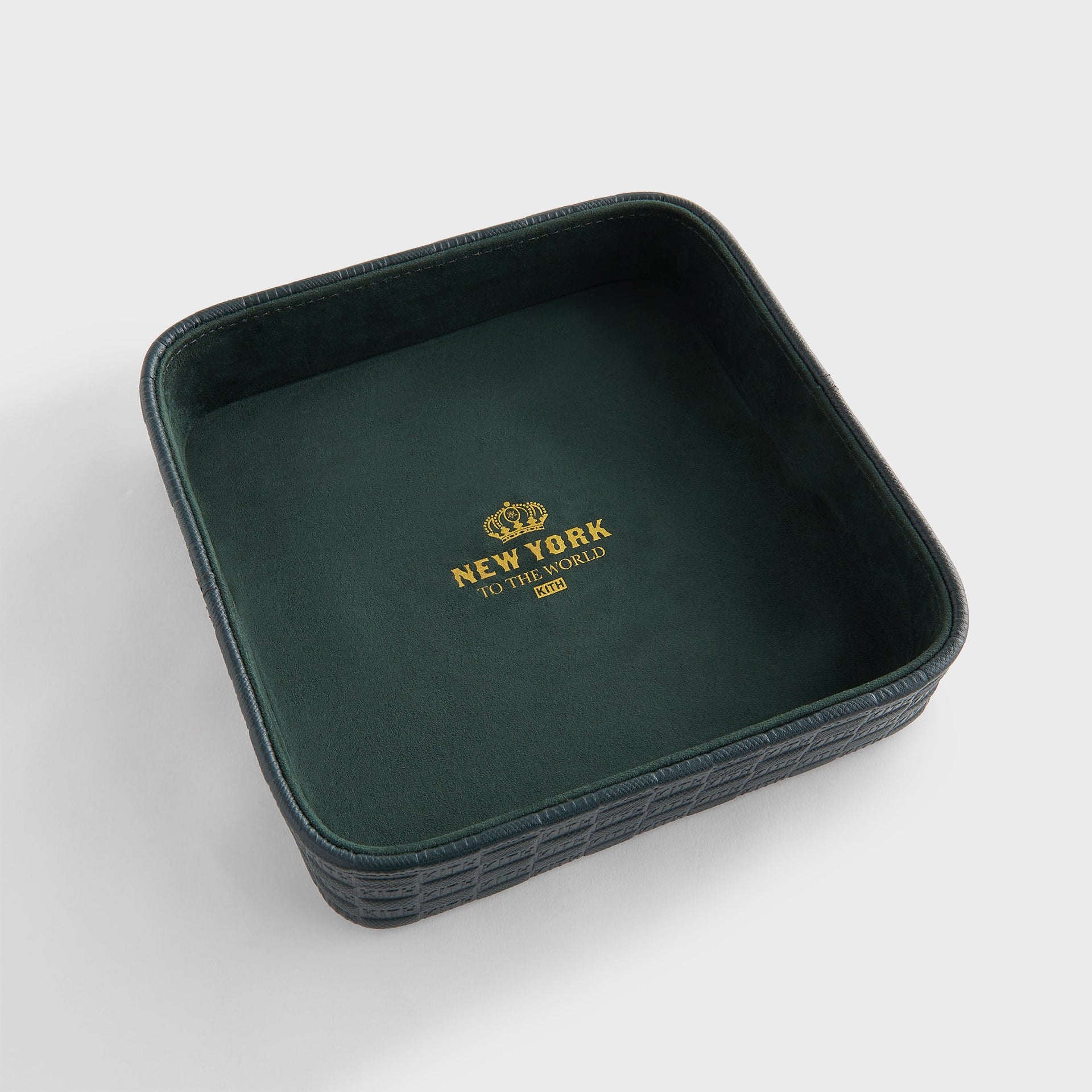 Kithmas Monogram Leather Catchall Tray - Stadium