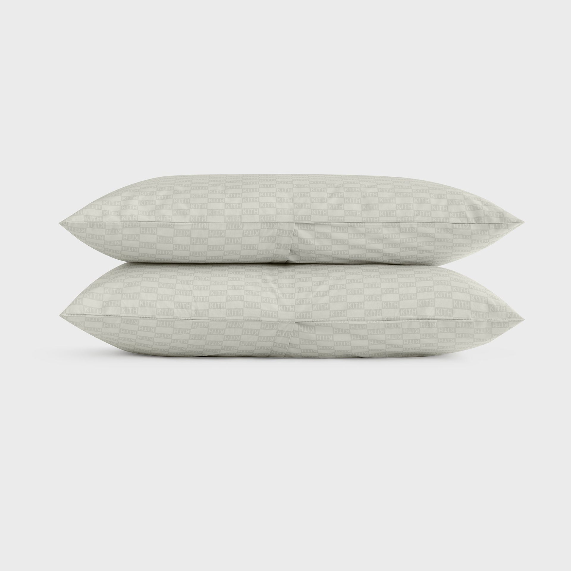 Kithmas Monogram Queen Size Bedding Set - Concrete