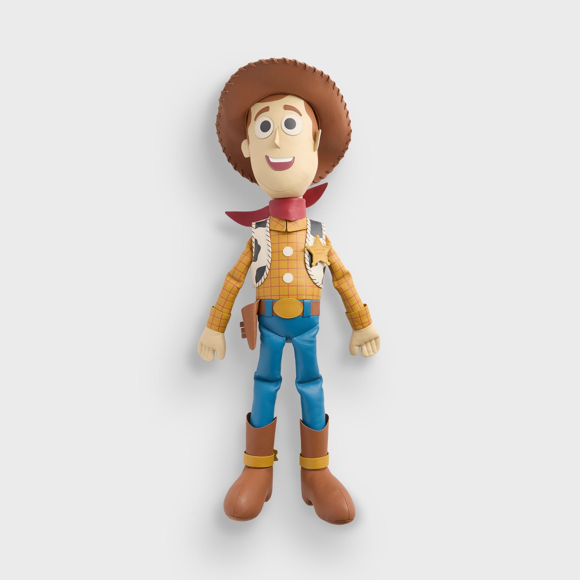 Disney | Kith for Pixar Woody Leather Plush Toy - Multi