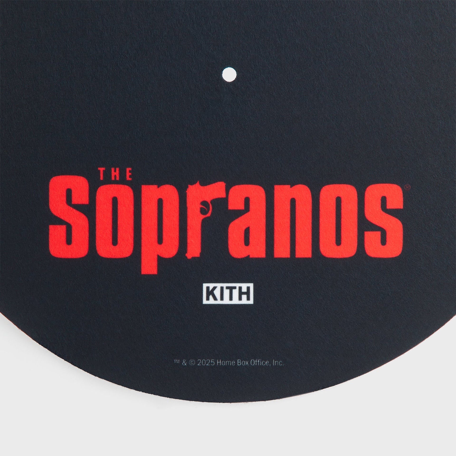 Kith for The Sopranos Vinyl Slip Mat Cover - Black