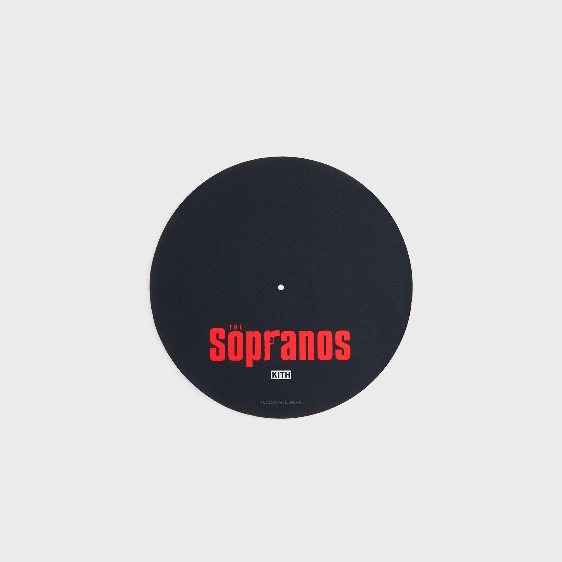 Kith for The Sopranos Vinyl Slip Mat Cover - Black