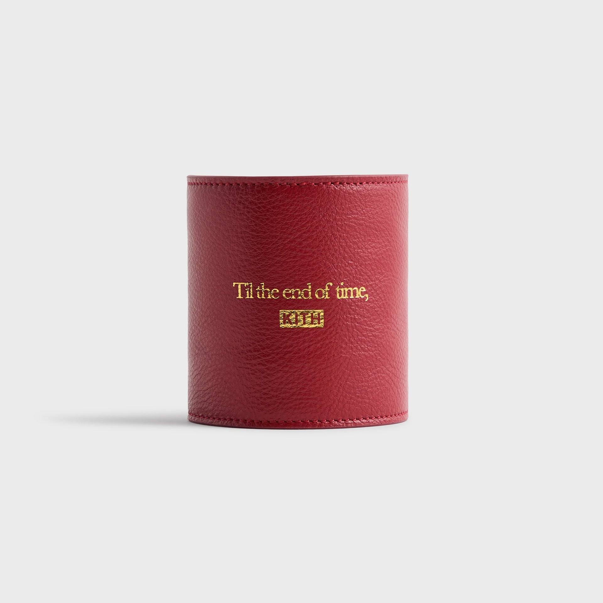 Kith Monogram Saffiano Leather Adjustable Candle Holder - Fame