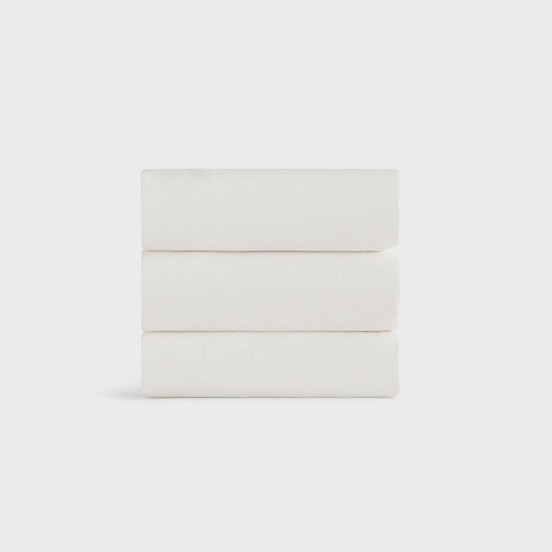 Kithmas Monogram King Size Bedding Set - White