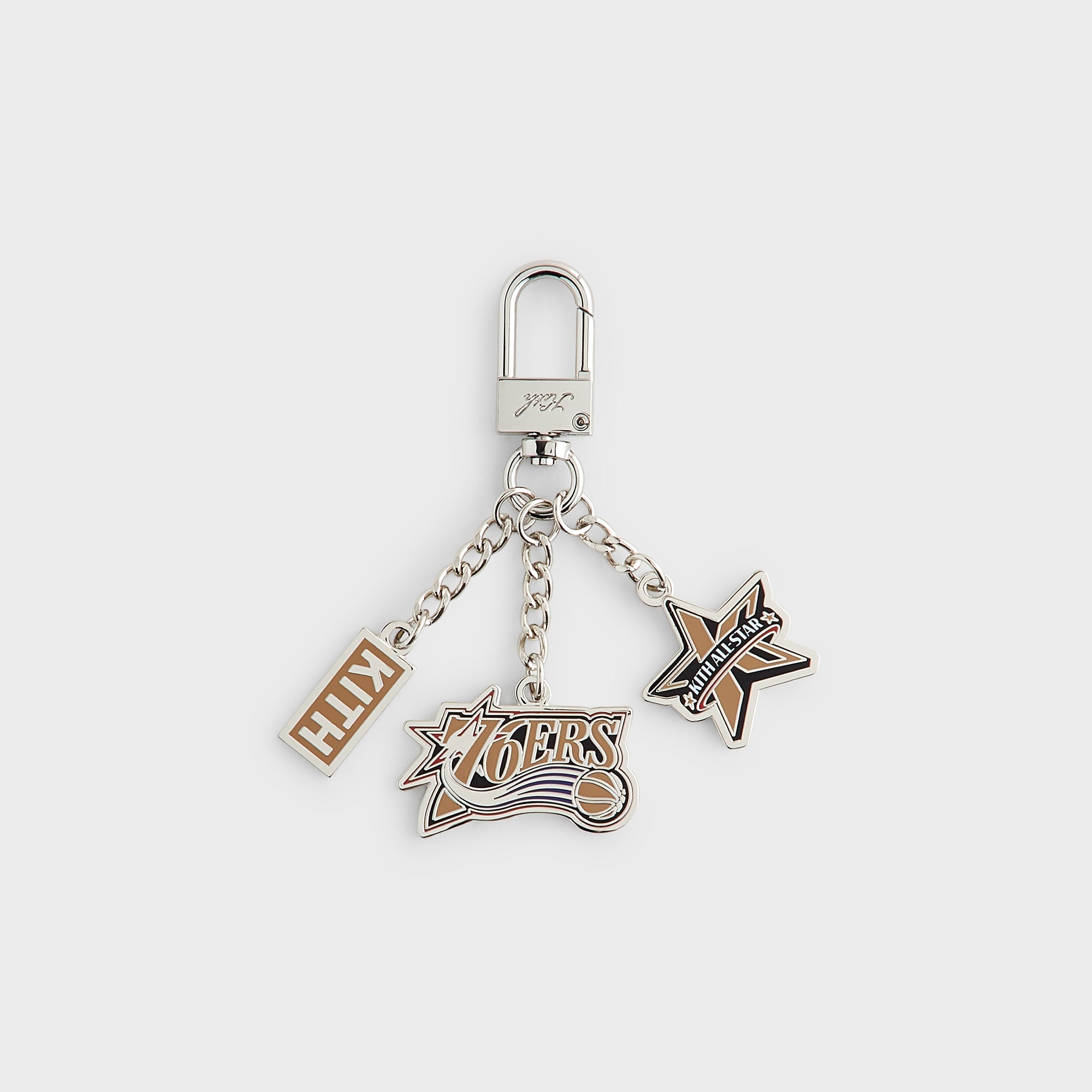 Kith for NBA All-Star Philadelphia 76ers Keychain - Silver – Kith UK