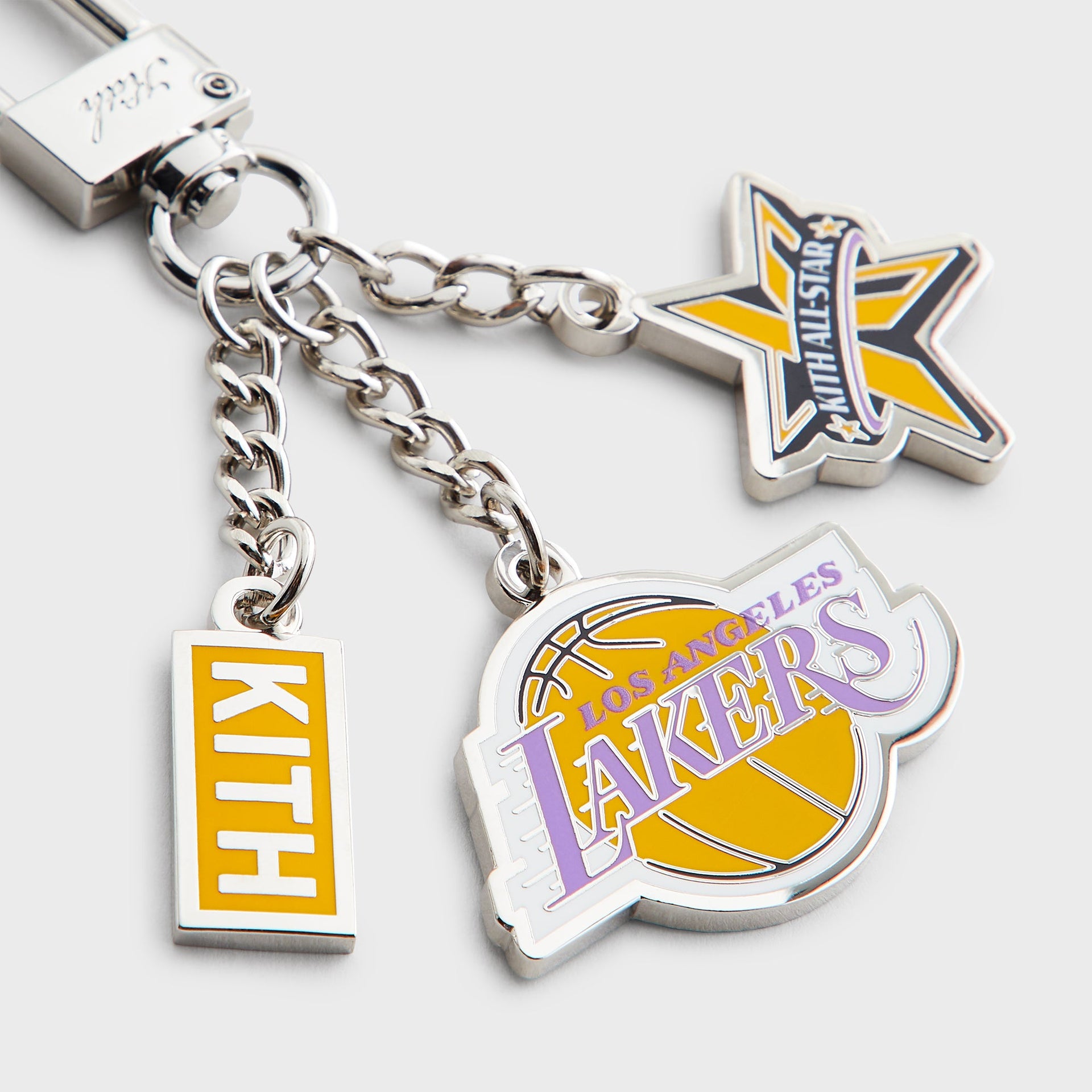 Kith for NBA All-Star Los Angeles Lakers Keychain - Silver