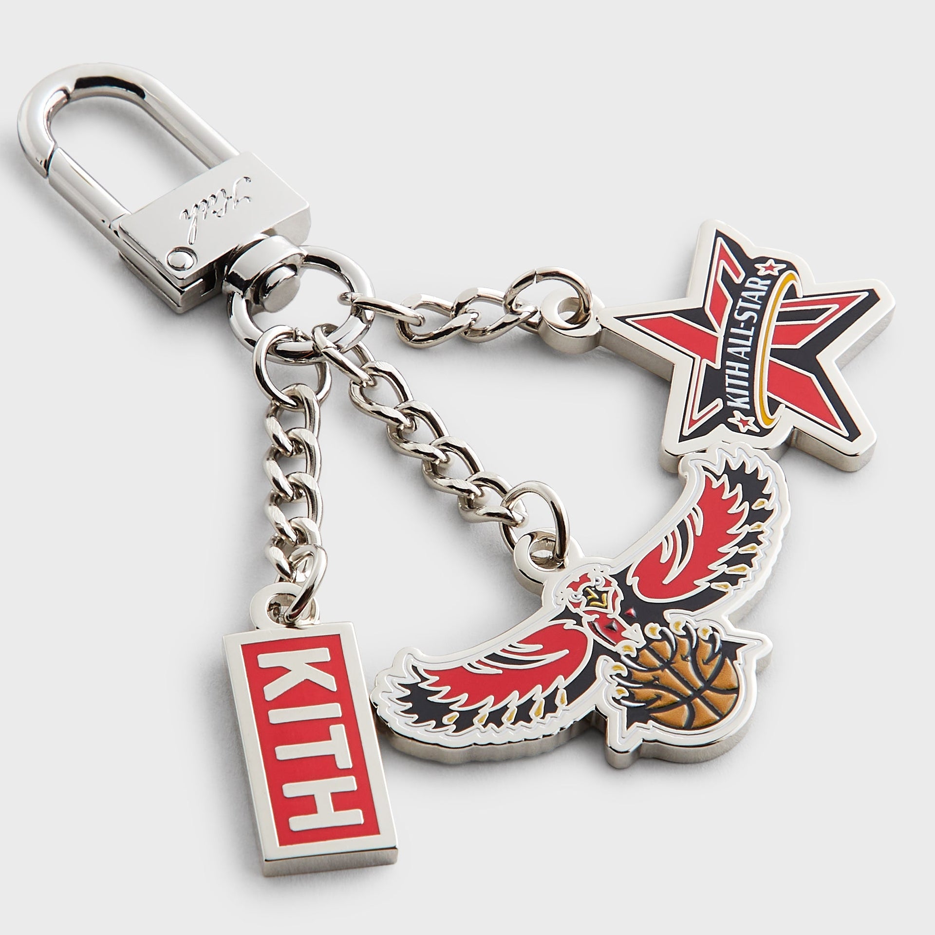Kith for NBA All-Star Atlanta Hawks Keychain - Silver