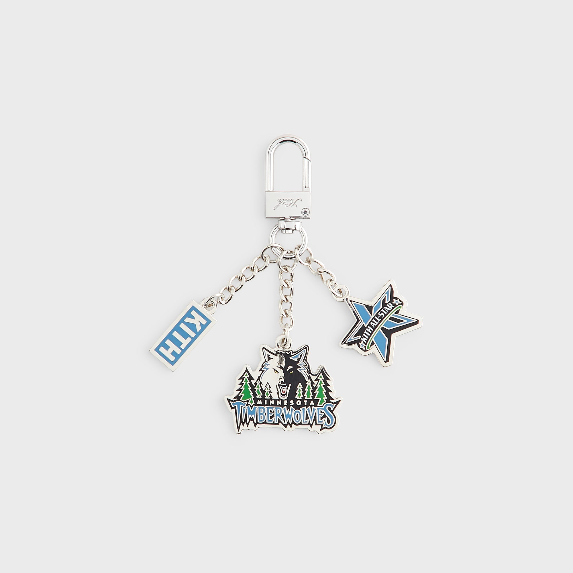 Kith for NBA All-Star Minnesota Timberwolves Keychain - Silver – Kith UK